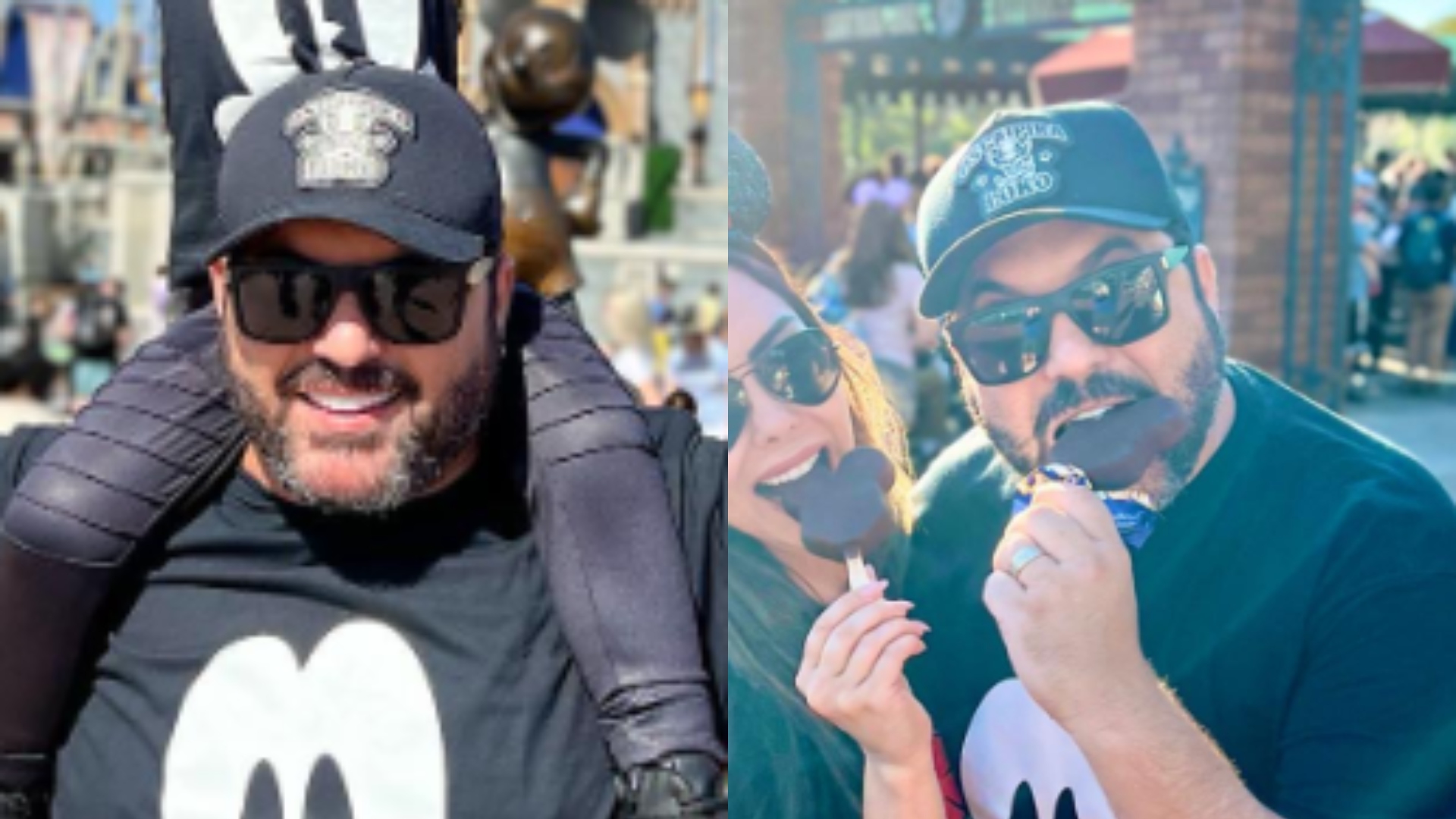Edson, da dupla com Hudson, curte viagem para Disney com família