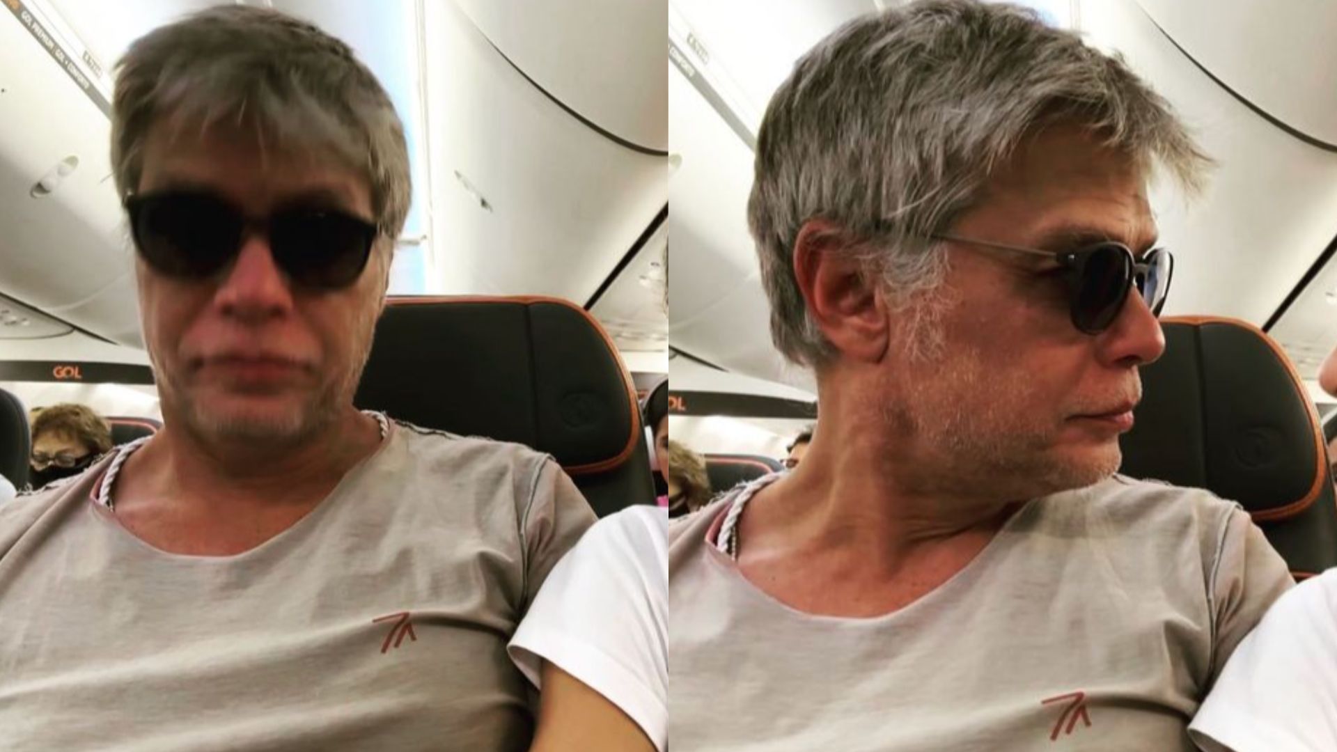 Fábio Assunção mostra momento de chamego com a filha em viagem de avião: “Como ela é linda!”