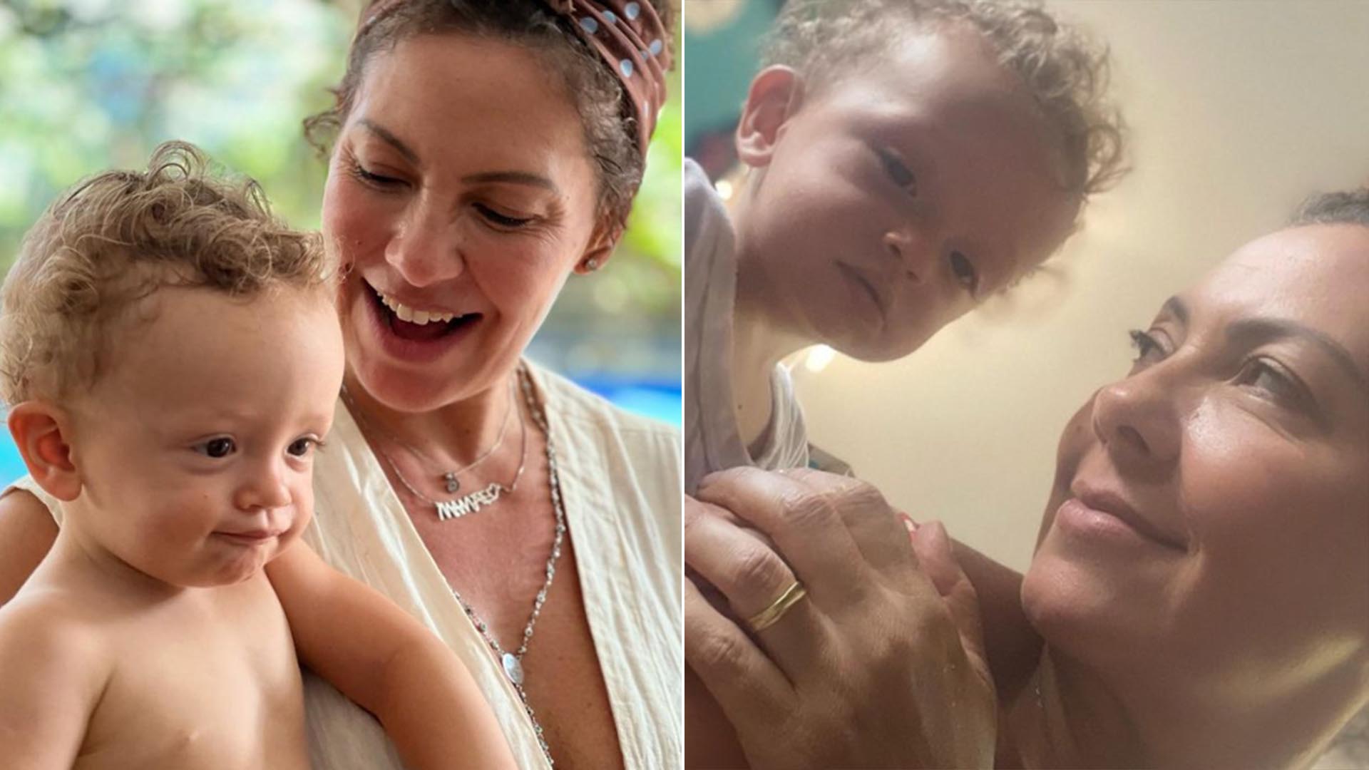Fabiula Nascimento revela quem é quem entre os filhos gêmeos idênticos