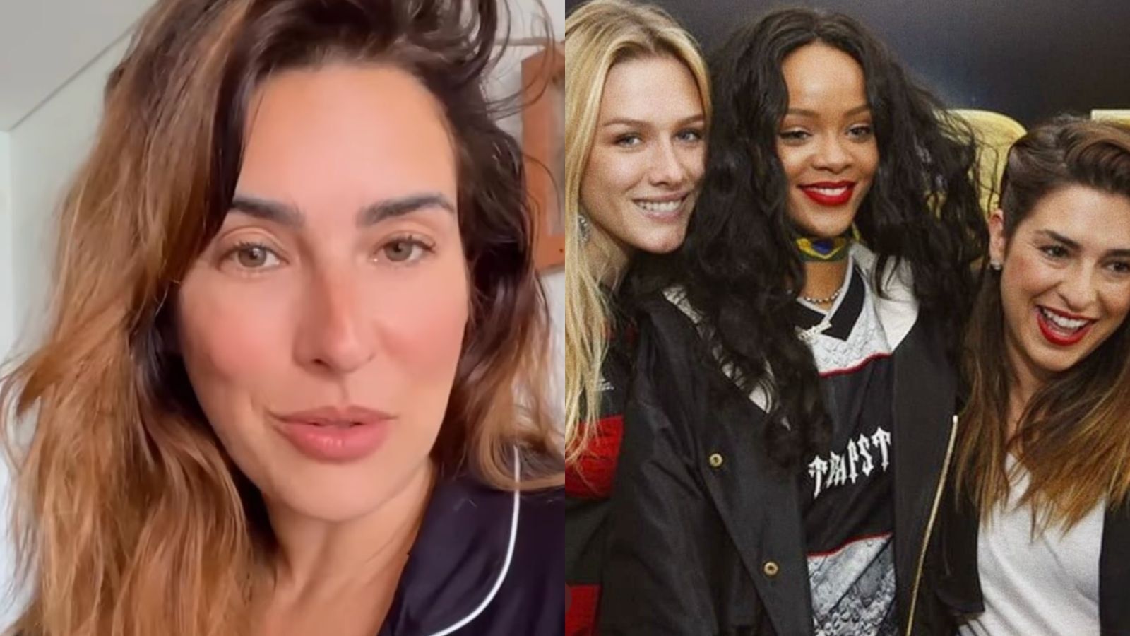 Fernanda Paes Leme relembra encontro com Rihanna em banheiro: “Amizade sincera”