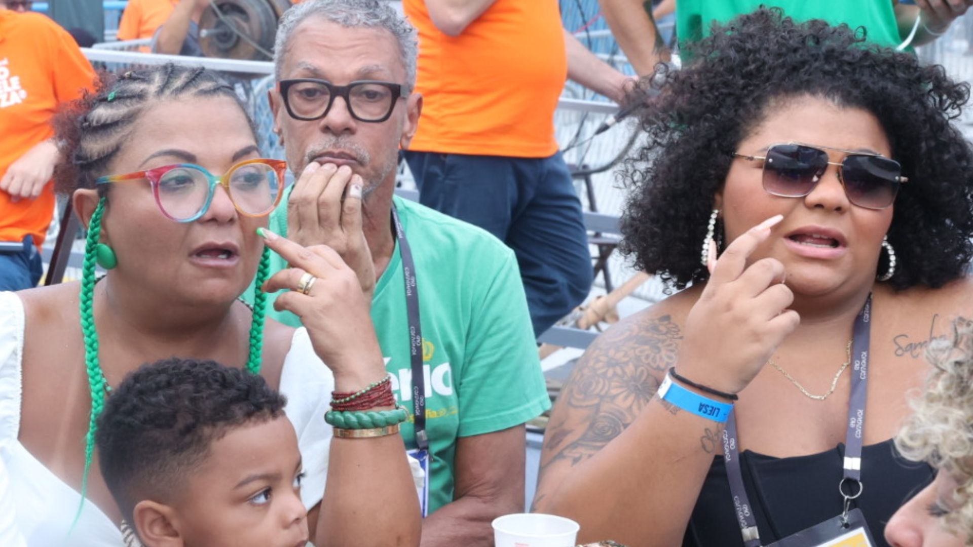 Filha de Arlindo Cruz se revolta com notas e deixa apuração: “Sem palavras”