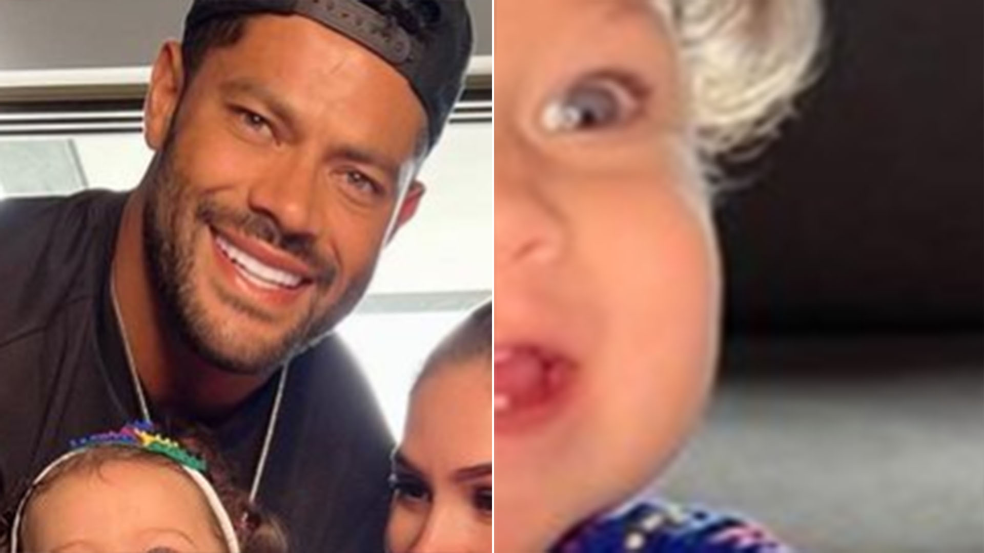 Filha caçula de Hulk Paraíba esbanja fofura em ritmo de carnaval