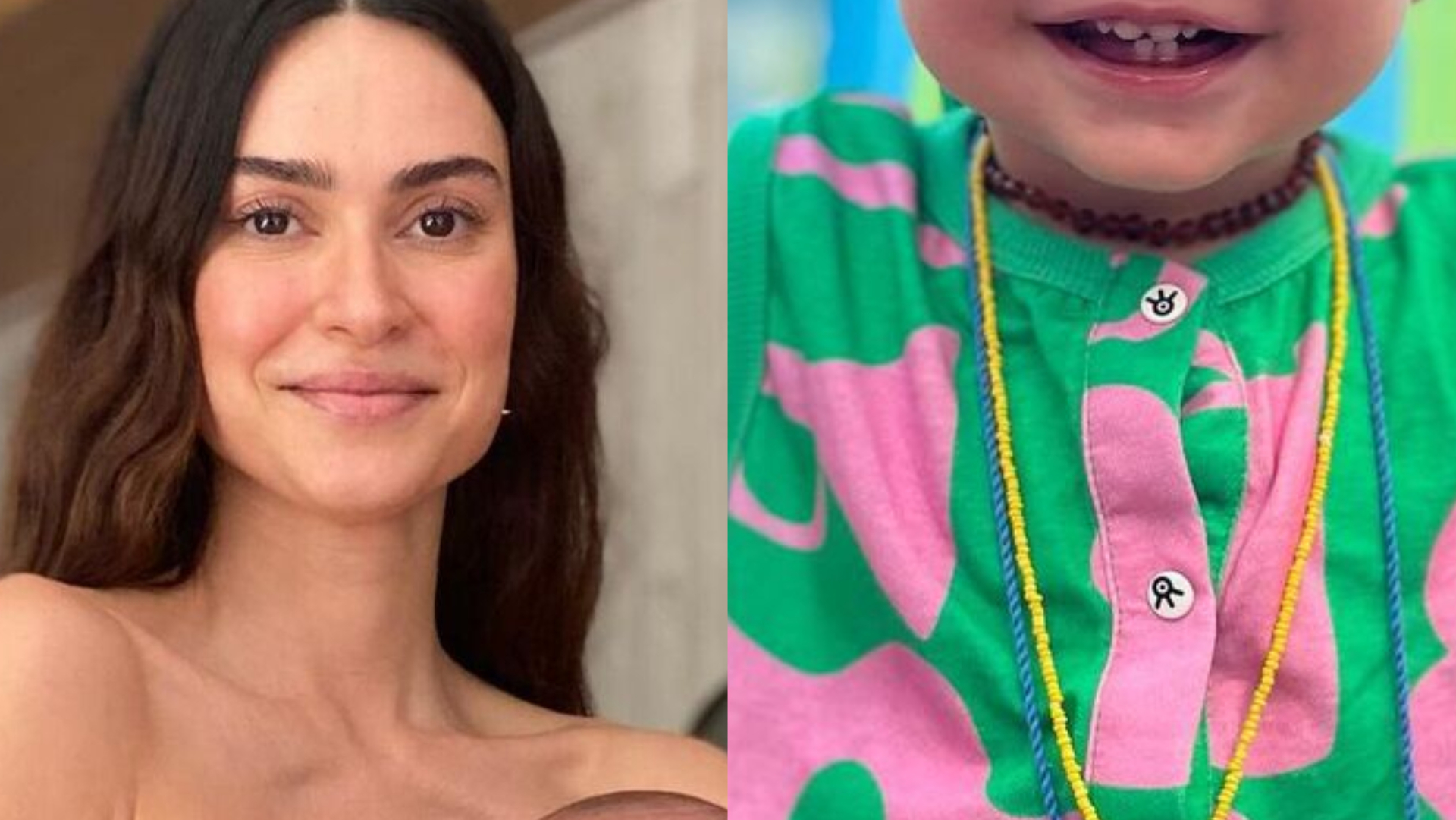 Filho de Thaila Ayala passa dos limites da fofura ao surgir sorrindo: ”Que lindo”