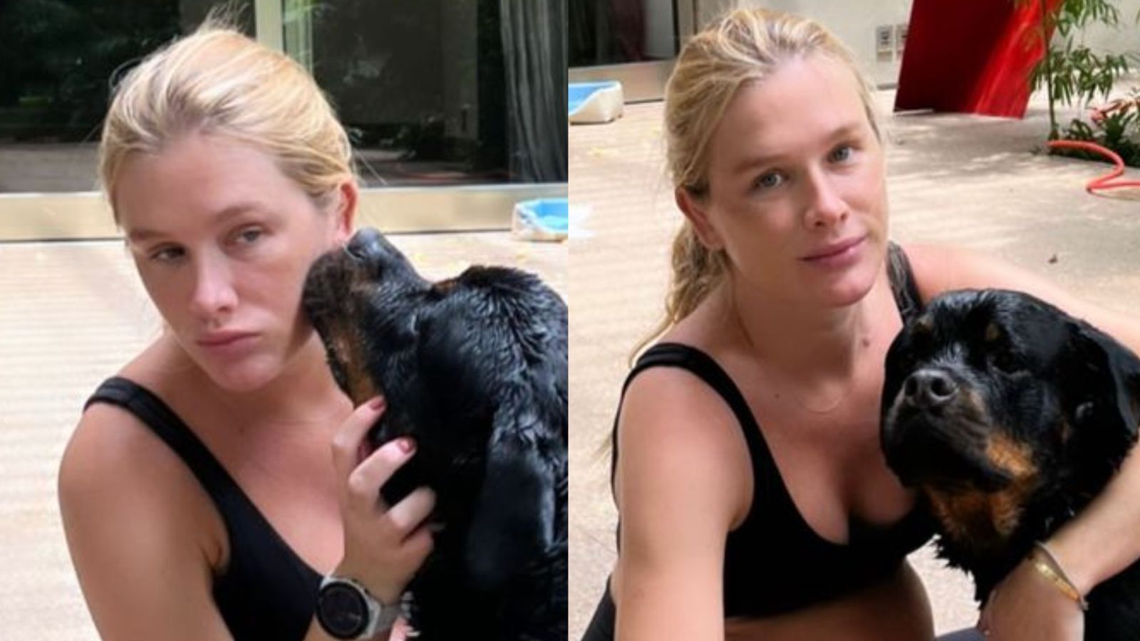 Grávida, Fiorella Mattheis exibe o barrigão em seu aniversário de 35 anos