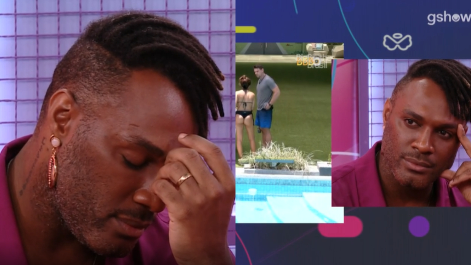 BBB 23: Fred Nicácio chora ao assistir comentários de brothers sobre religião: ”Isso machuca”