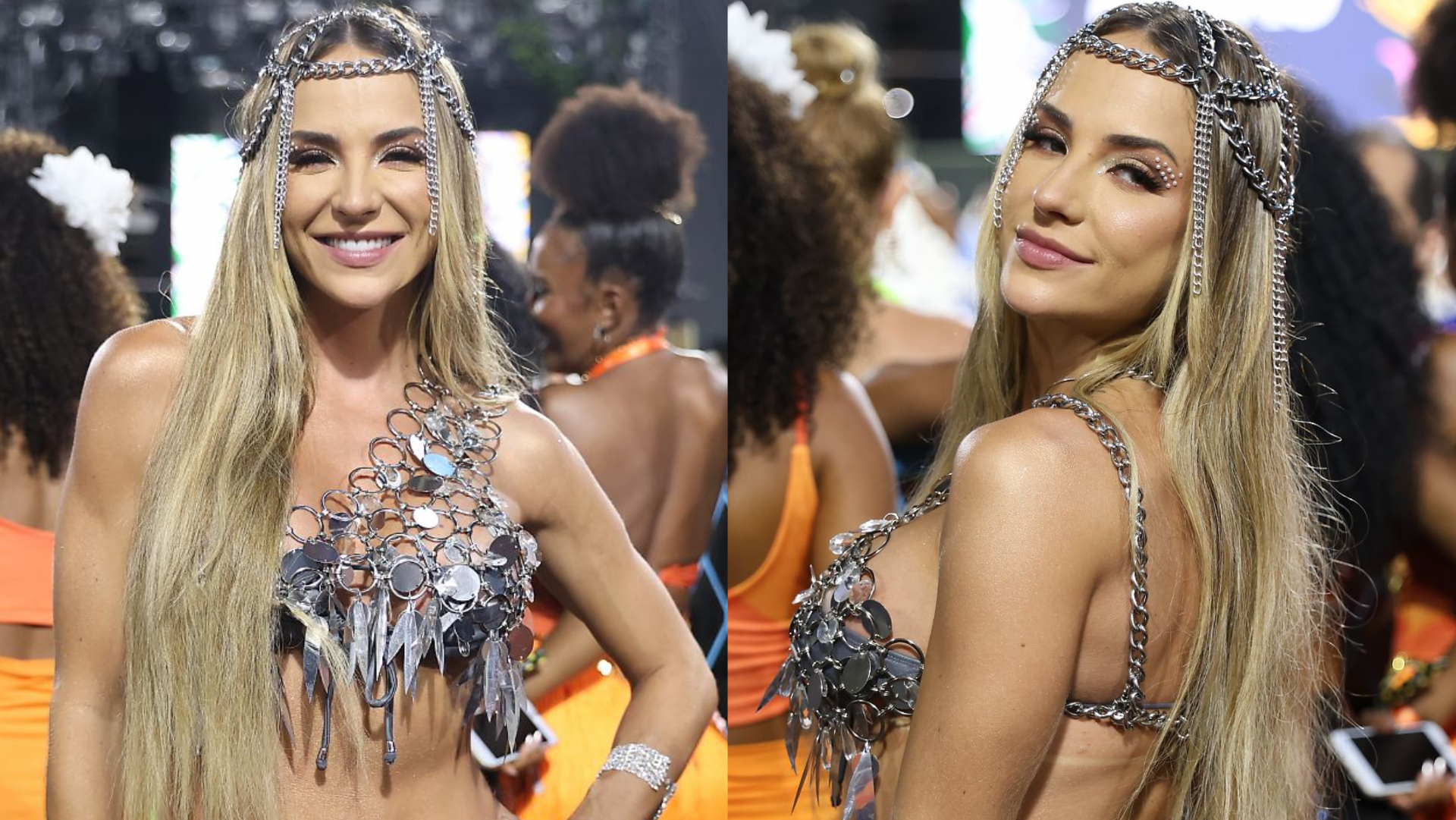 Gabi Martins ousa no look e surge cobrindo apenas o necessário em camarote