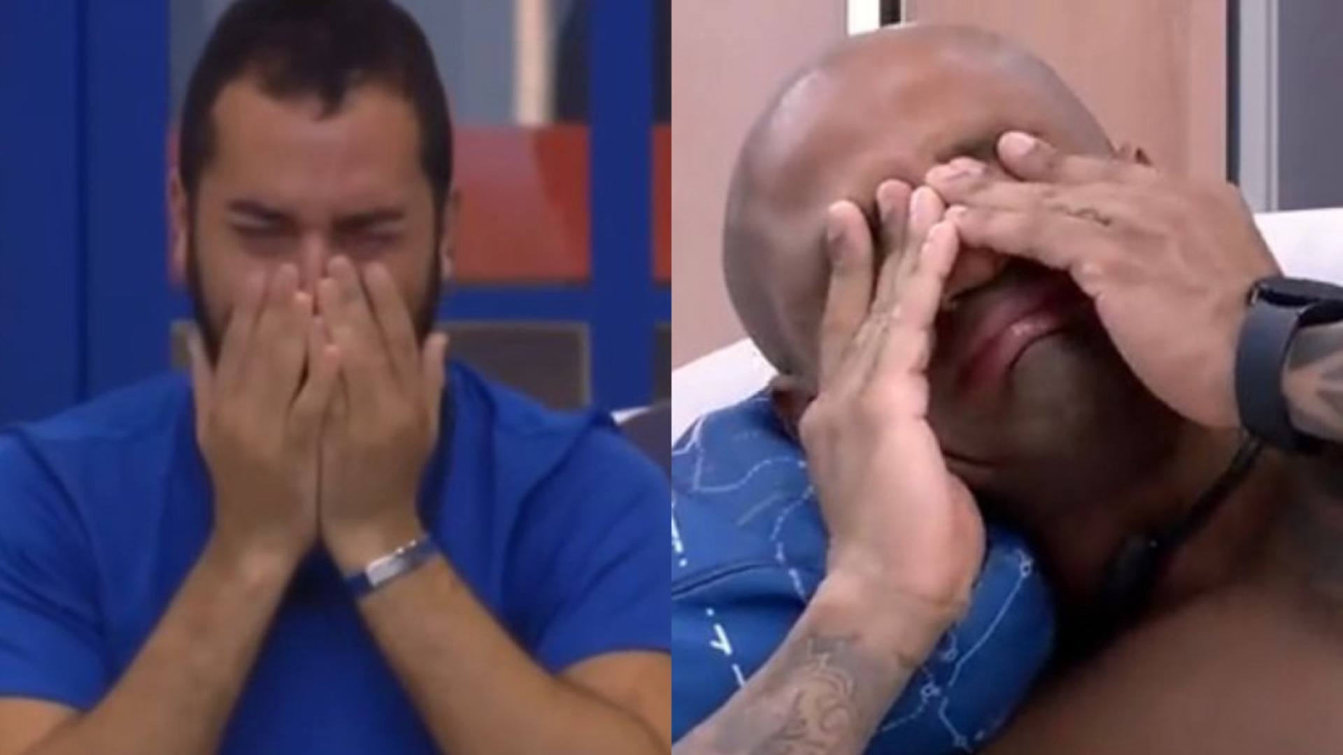 Gil do Vigor simpatiza com Cezar Black ao ver o brother chorando no BBB 23: “Te entendo”