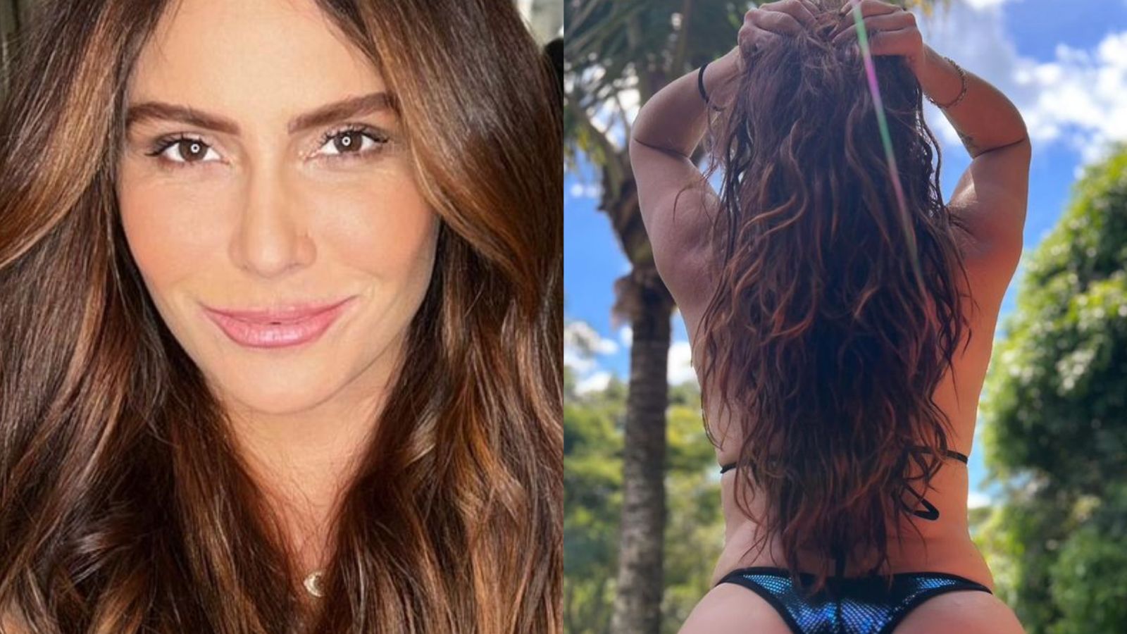 Giovanna Antonelli empina bumbum com microbiquíni para curtir Carnaval