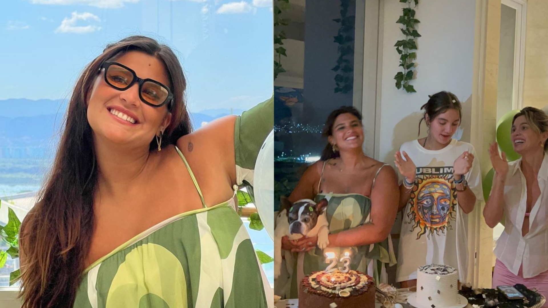Giulia Costa celebra aniversário ao lado da família: ”Do jeito que mais amo”