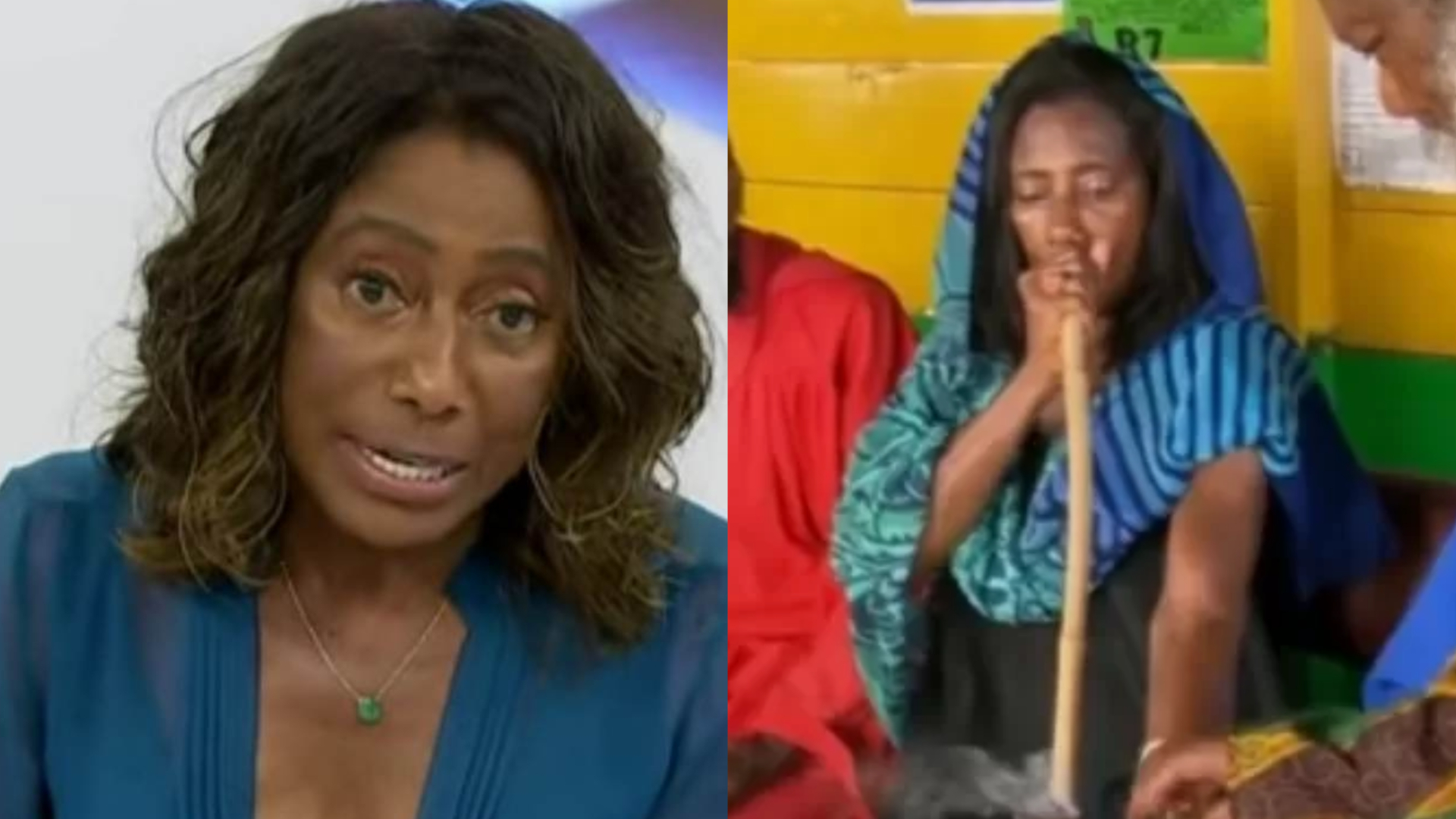 Gloria Maria fumou maconha em reportagem na Jamaica: ”Puxei duas vezes e aguentei”