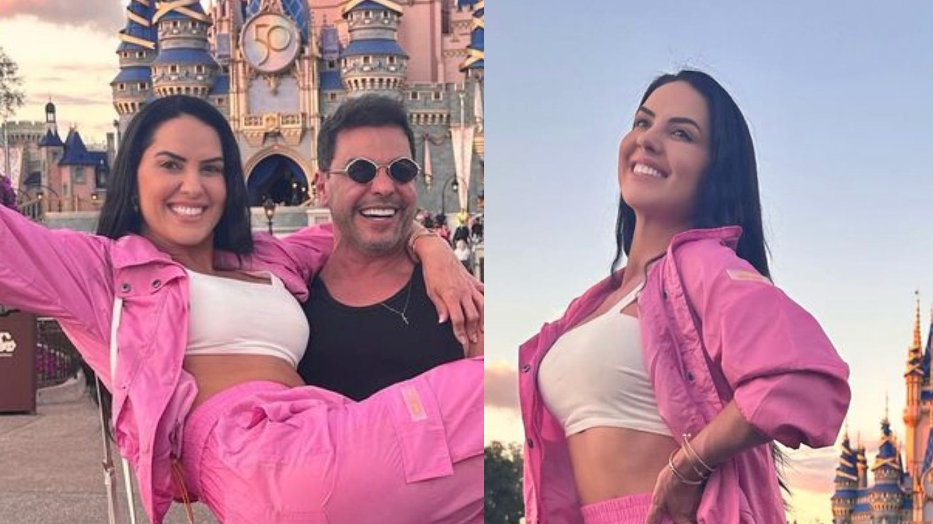 Casalzão! Apaixonados, Graciele Lacerda surge no colo de Zezé Di Camargo: “Amor pra vida toda!”