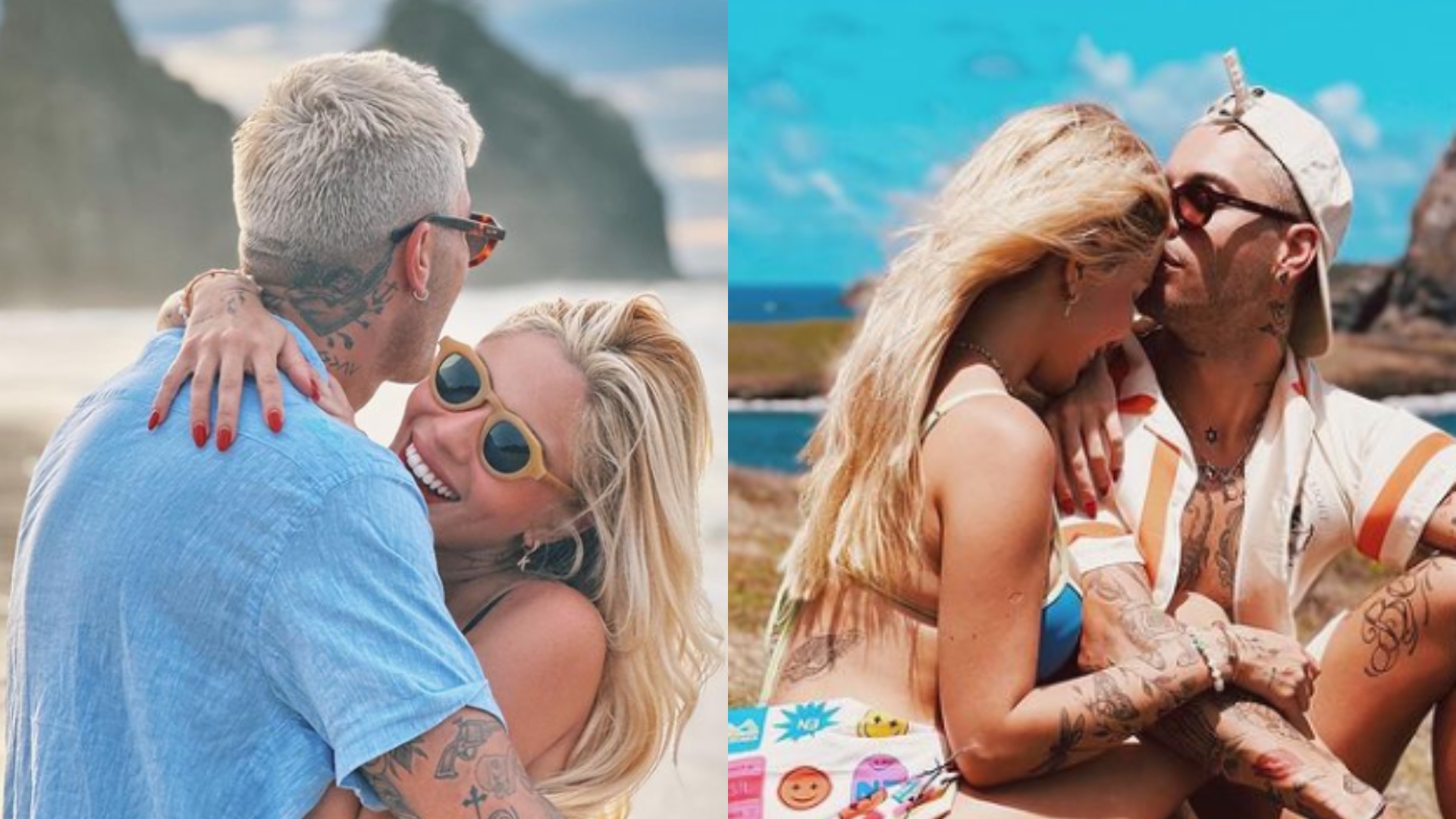 Gui Araújo faz linda declaração de amor para Karoline Lima depois de assumirem namoro