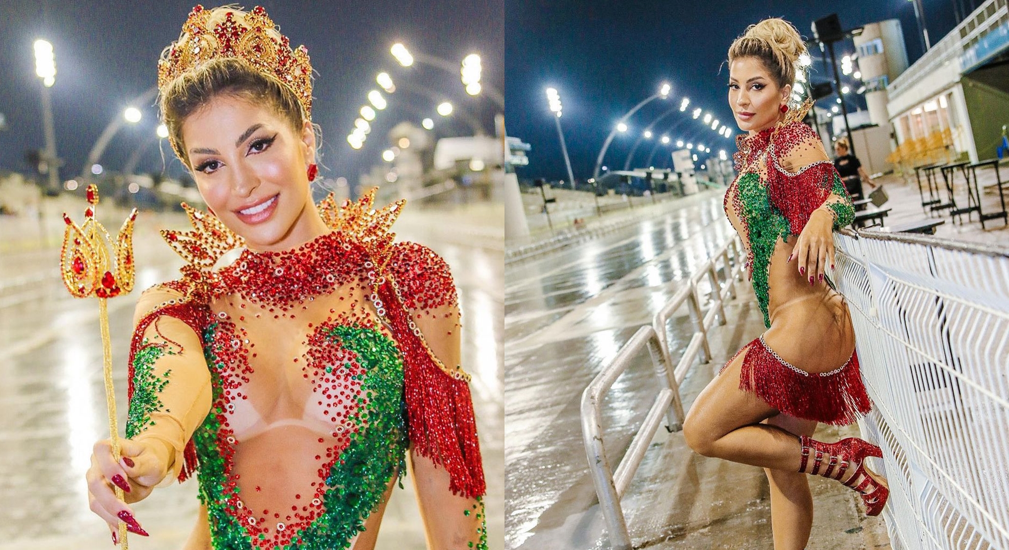 Funkeira, Ingrid Mantovani estreia no Carnaval com look de R$ 50 mil: ‘Não é só chegar e sambar’