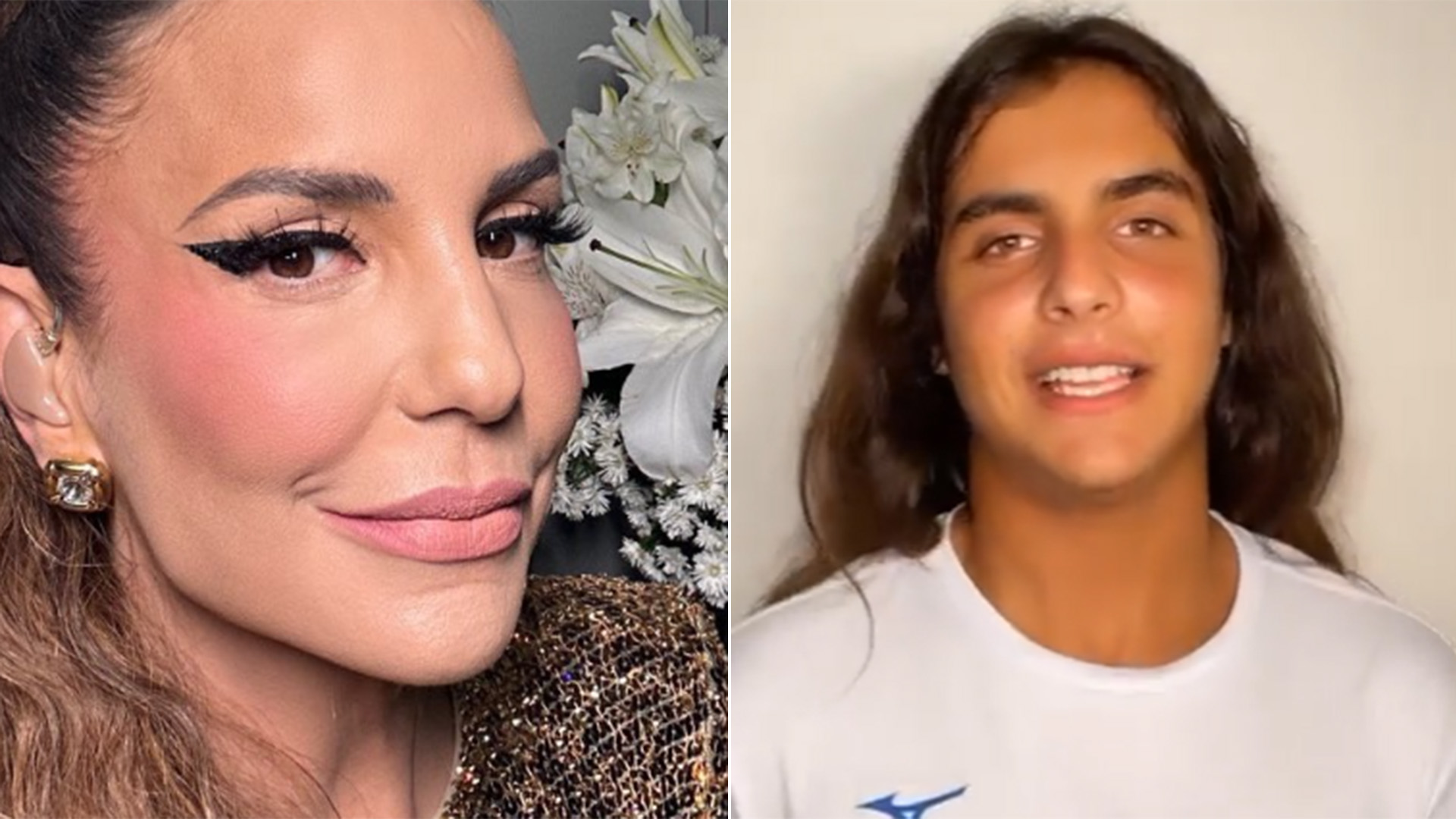 Novo visual! Filho de Ivete Sangalo passa a tesoura no cabelão e surge com fios curtos