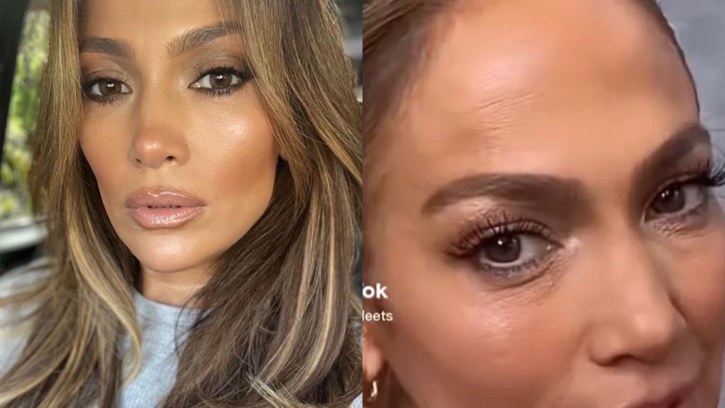 Após falha em vídeo, Jennifer Lopez é acusada de usar filtros para esconder rugas e marcas no rosto