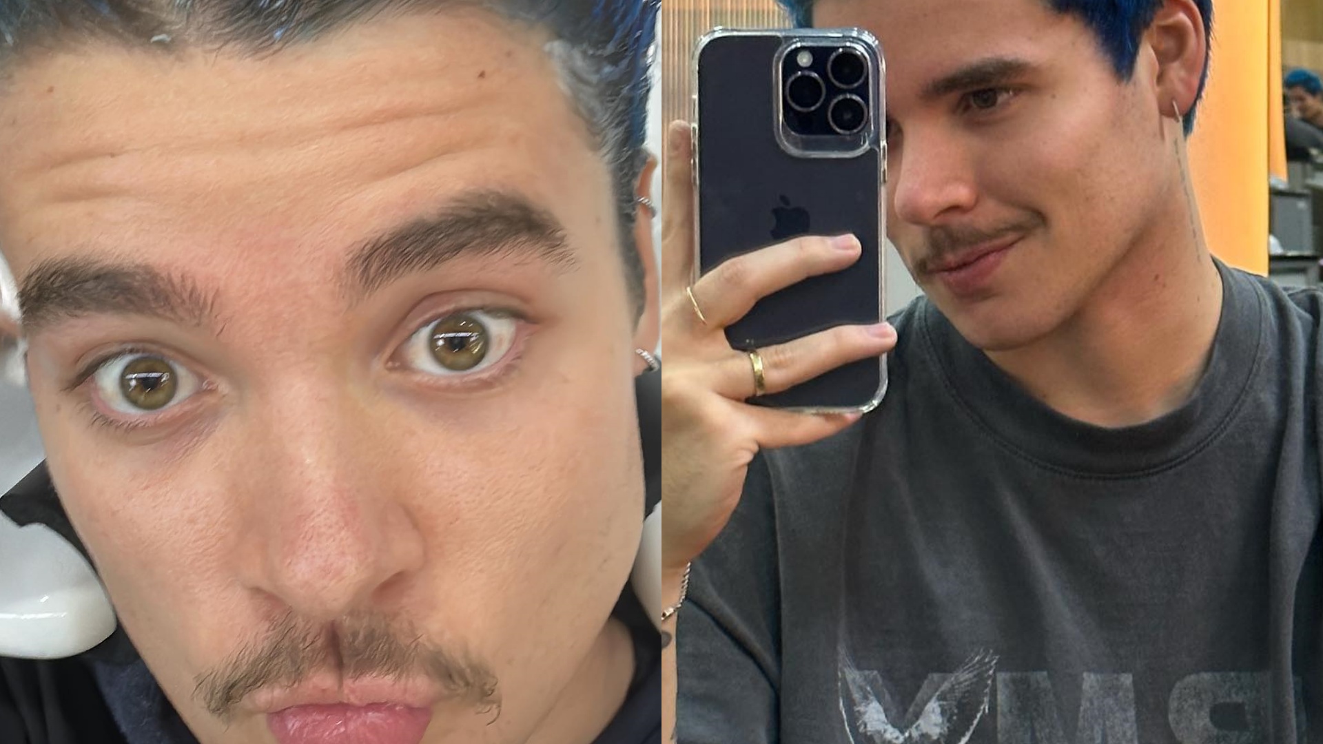 João Figueiredo, marido de Sasha Meneghel, faz mudança radical no visual