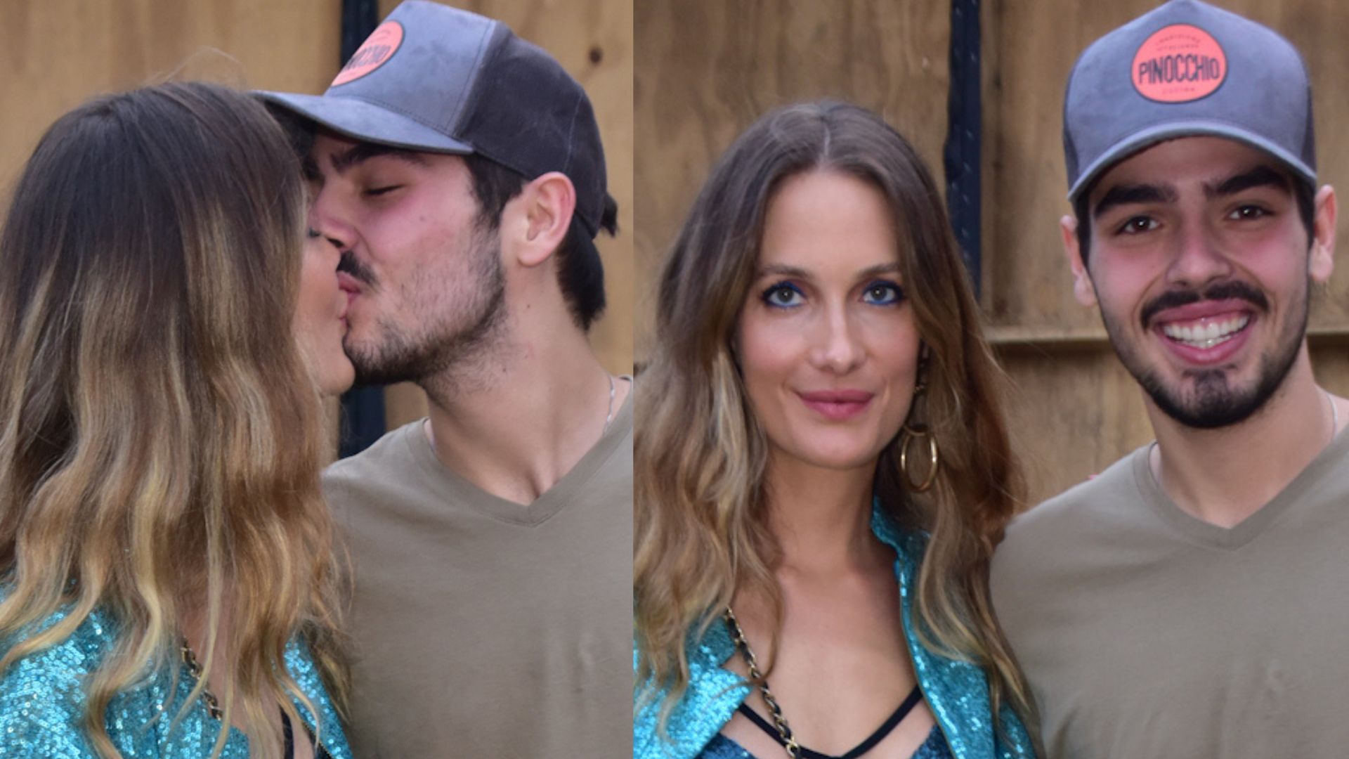 Nora de Faustão surge aos beijos com o namorado em bloco de Carnaval