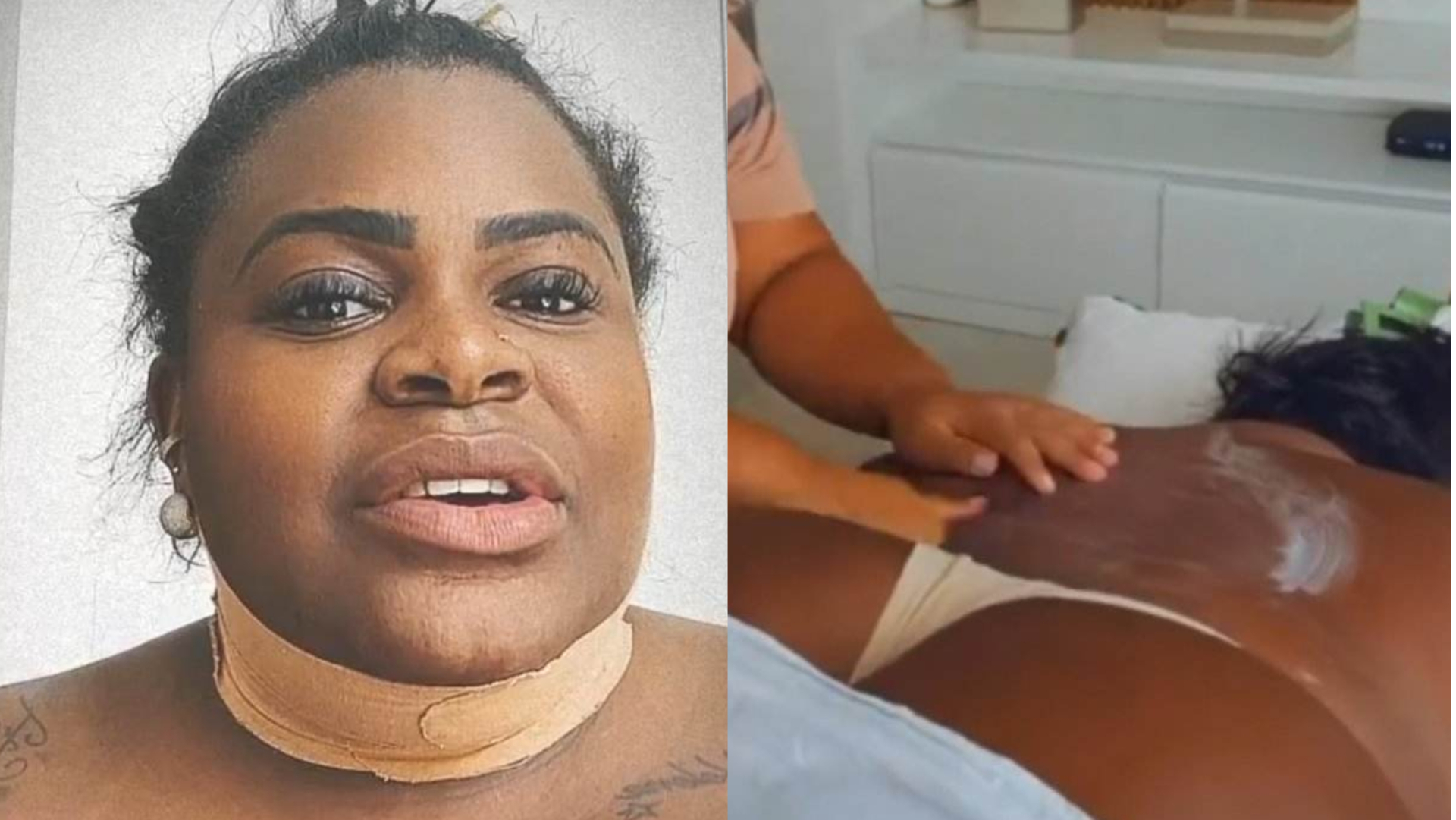 De calcinha fio-dental minúscula, Jojo Todynho exibe bumbum GG na massagem