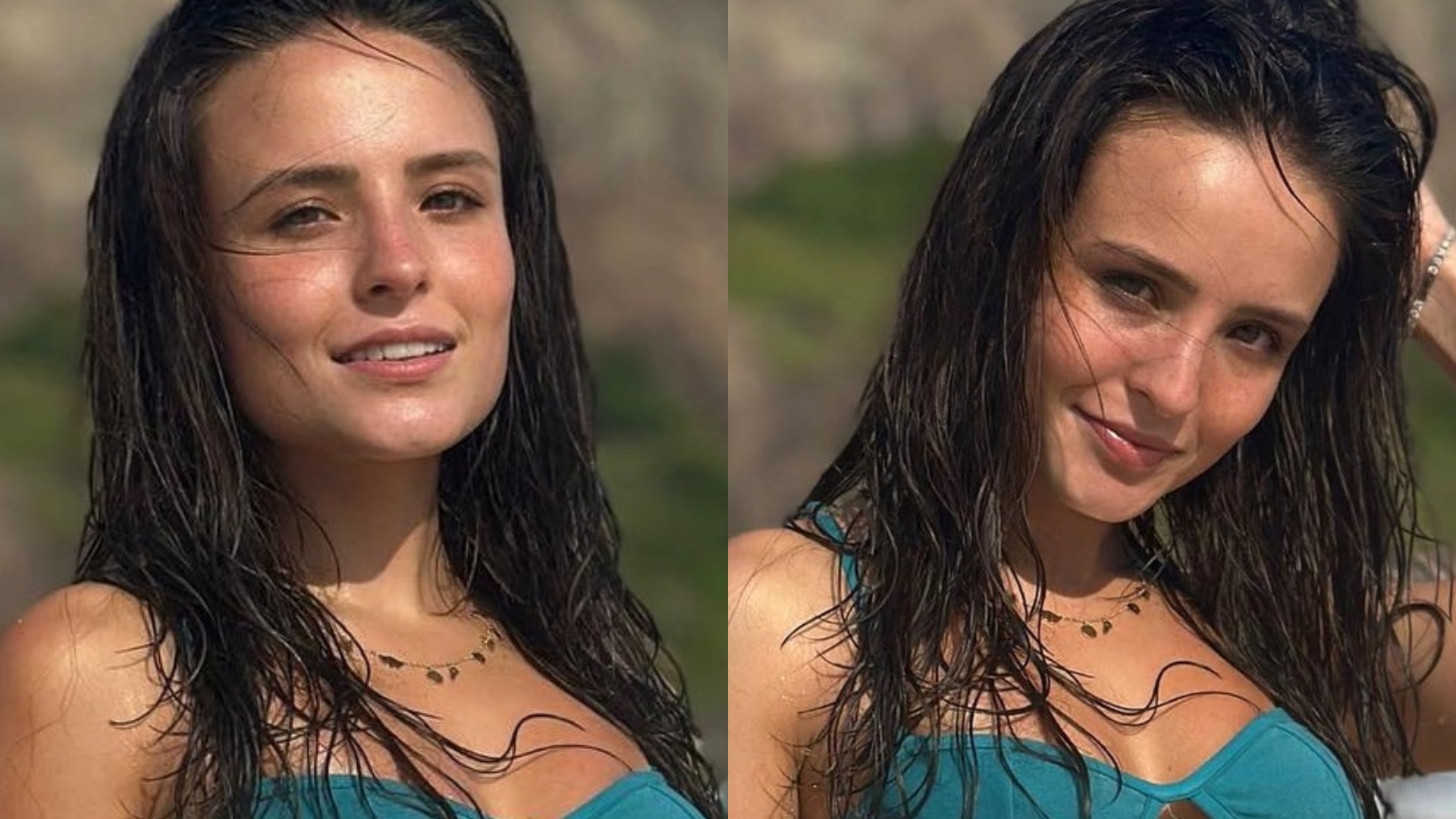 Larissa Manoela chama atenção ao surgir usando biquíni com recorte ousado nos seios: “Que espetáculo”