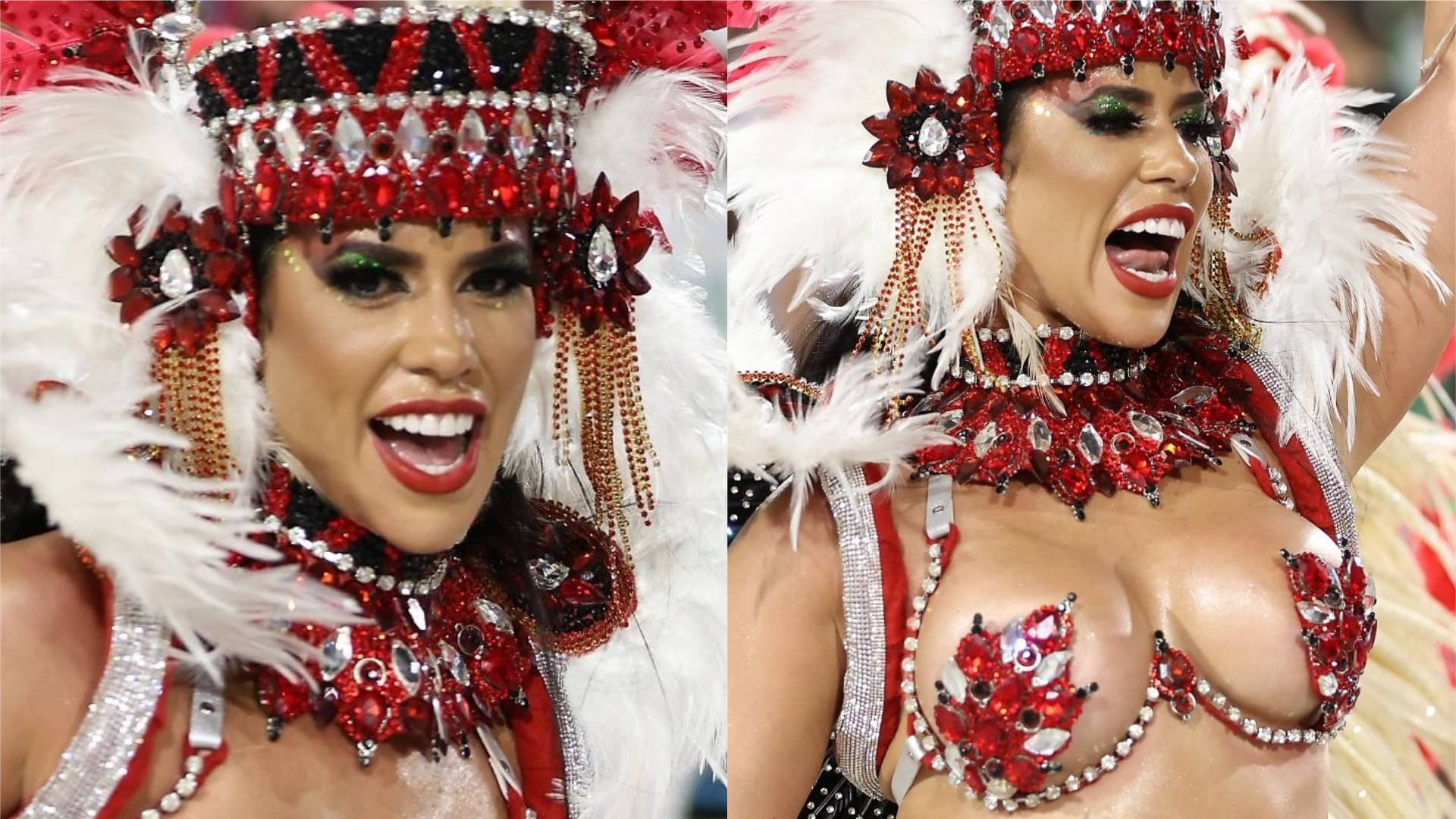Larissa Tomásia celebra primeiro desfile com a Império Serrano: “Dever cumprido”