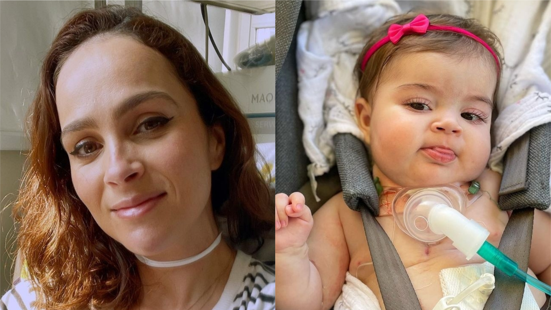 Leticia Cazarré fala sobre o estado de saúde da filha caçula: “Lutou muito para chegar até aqui”