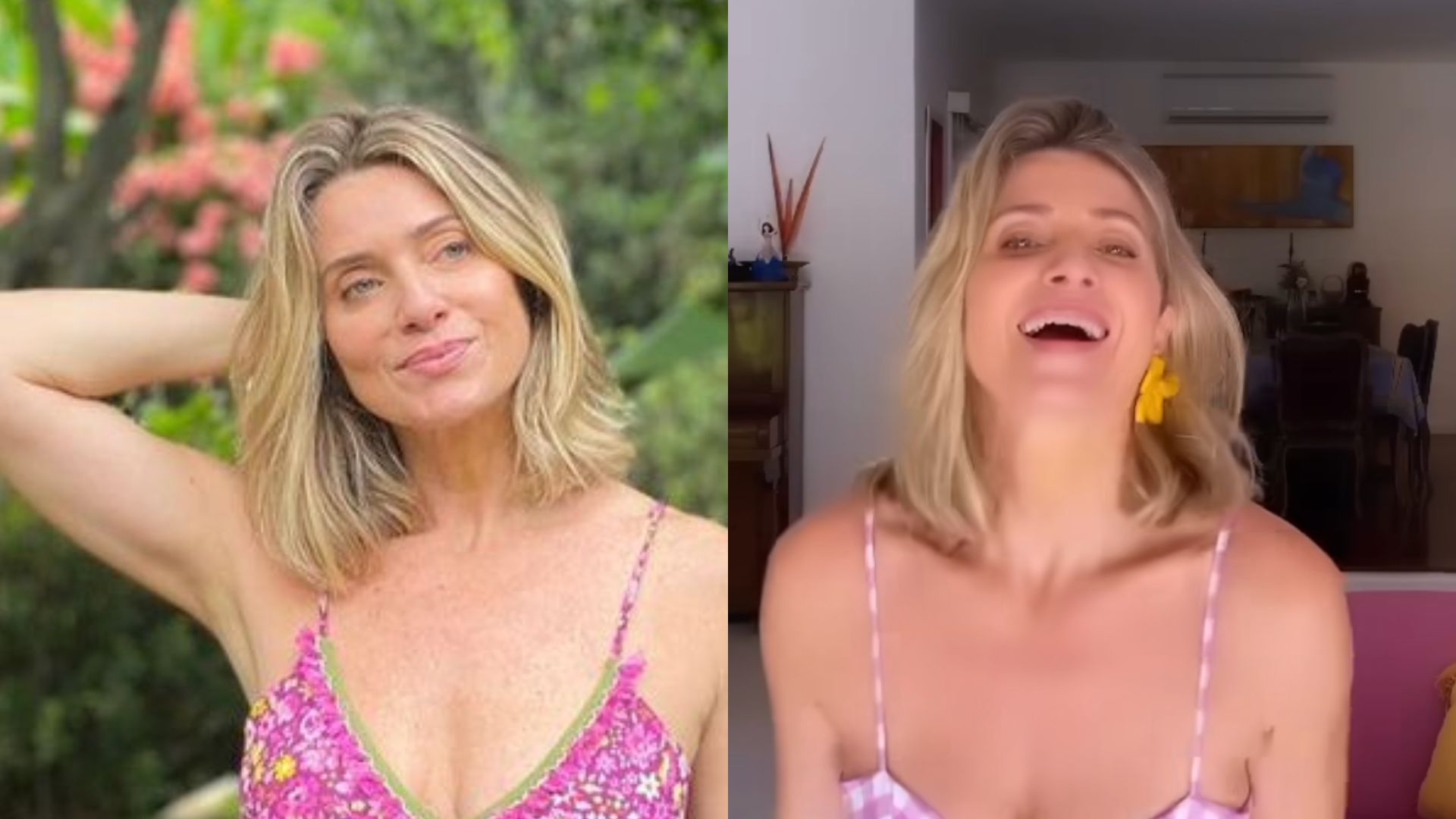 Aos 49 anos, Letícia Spiller é criticada por abusar do decote e rebate: “Gente feliz não se incomoda!”