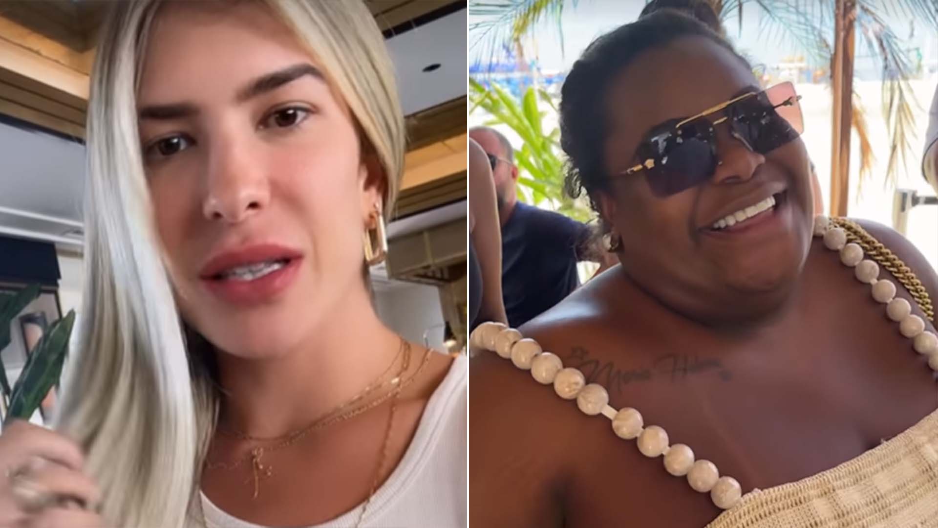 Lore Improta confronta Jojo Todynho: ‘Tá querendo homem dos outros?’