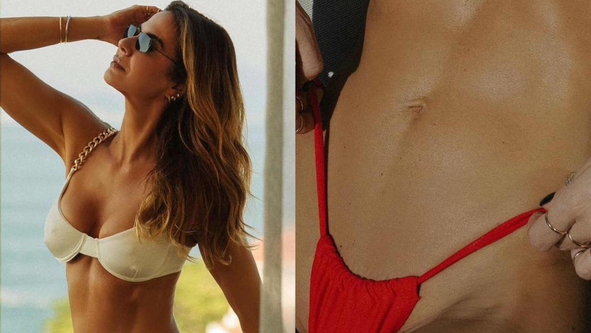 Luciana Gimenez recorda fotos quentes de biquíni antes de acidente: ”Gata”
