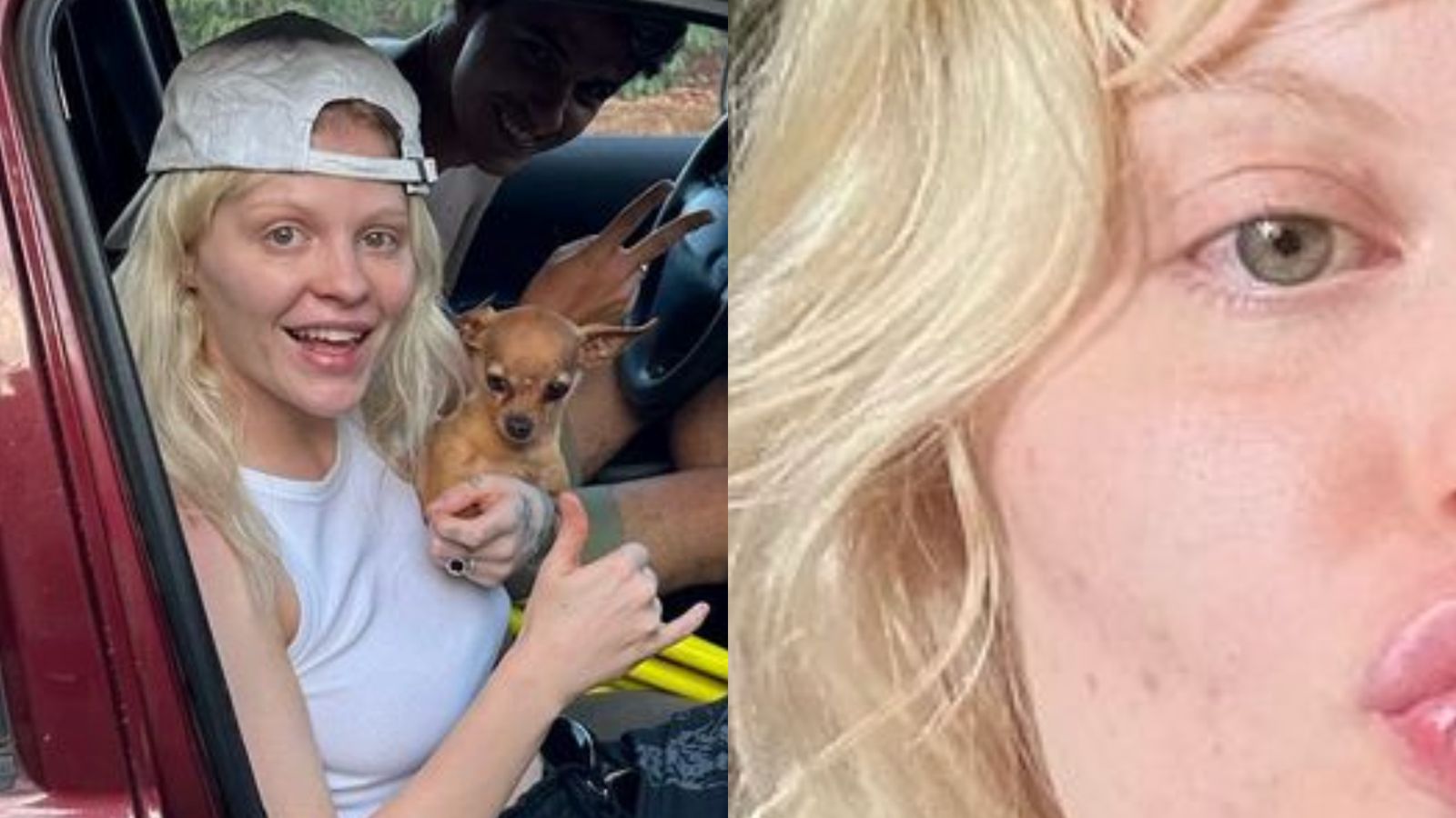 Luísa Sonza surge de cara limpa em fotos de viagem à terra natal