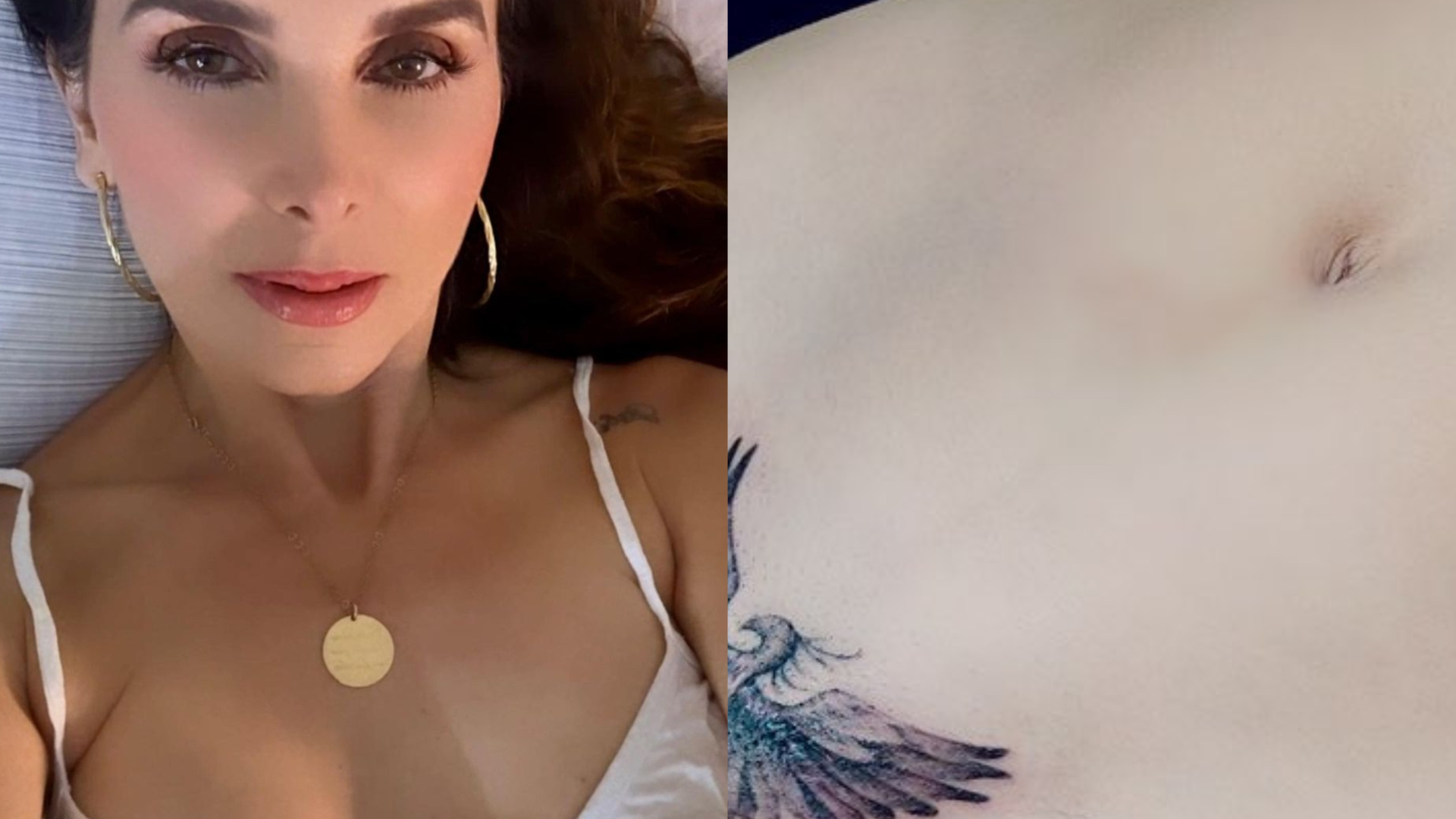Aos 50 anos, Luiza Ambiel faz tatuagem em região íntima e choca: ”Virilha linda”