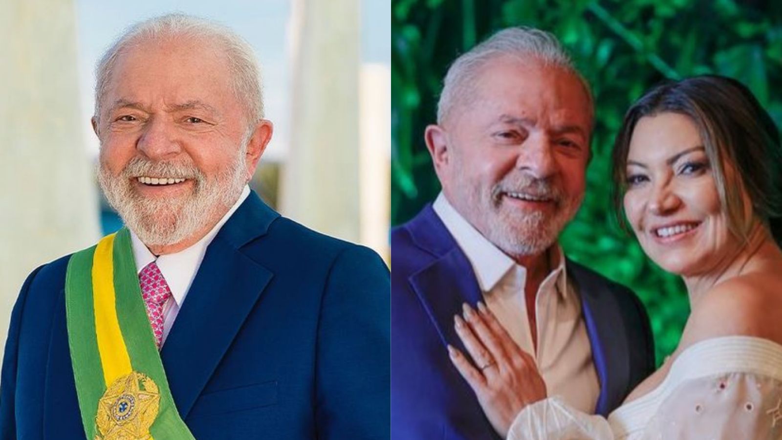 Lula elege terno de casamento com Janja para foto oficial como presidente