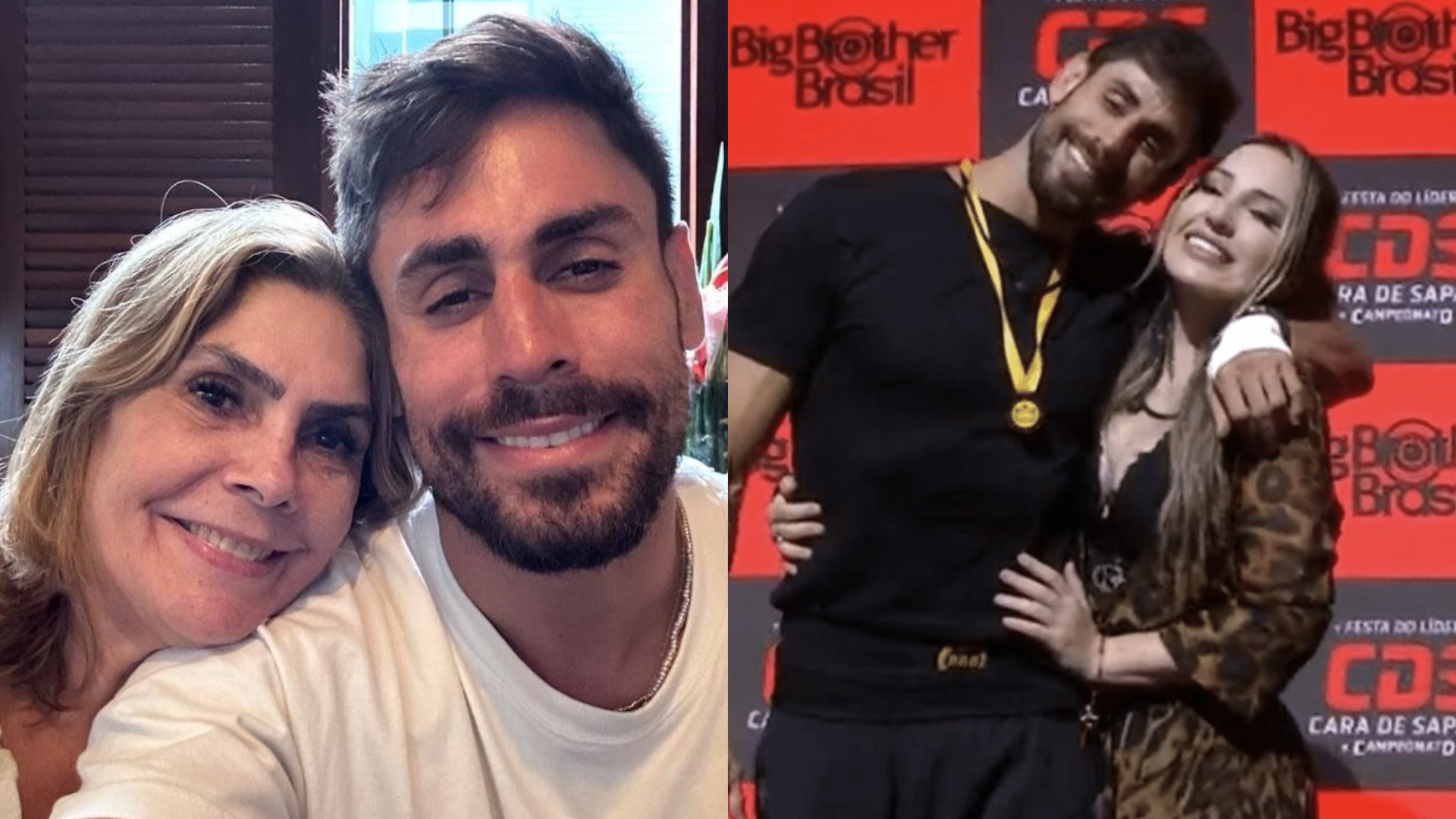 BBB 23: Mãe de Cara de Sapato posta foto do filho com Amanda: ”Vamos aguardar”