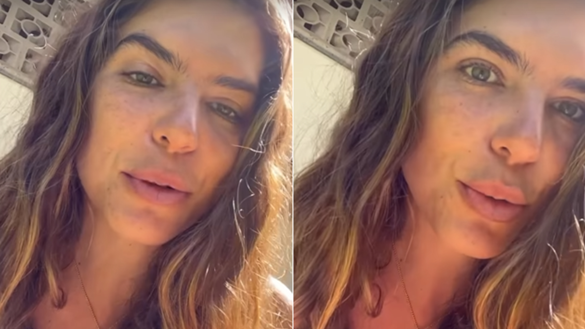 Após surgir com meia de maconha, Mariana Goldfarb responde se fuma
