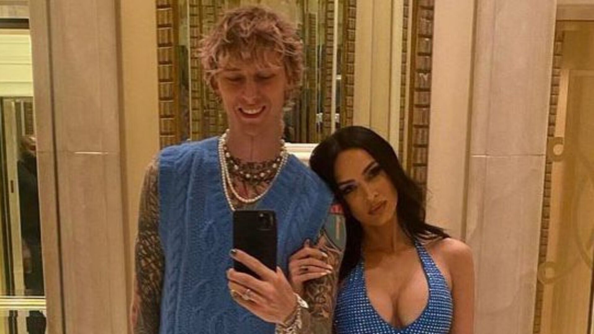 Megan Fox e Machine Gun Kelly estariam tentando superar crise no noivado