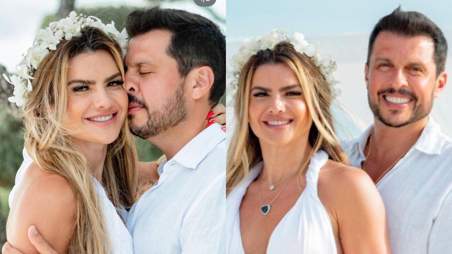 Cinquentão! Mirella Santos celebra aniversário do marido, o humorista Ceará: “Te amo!”