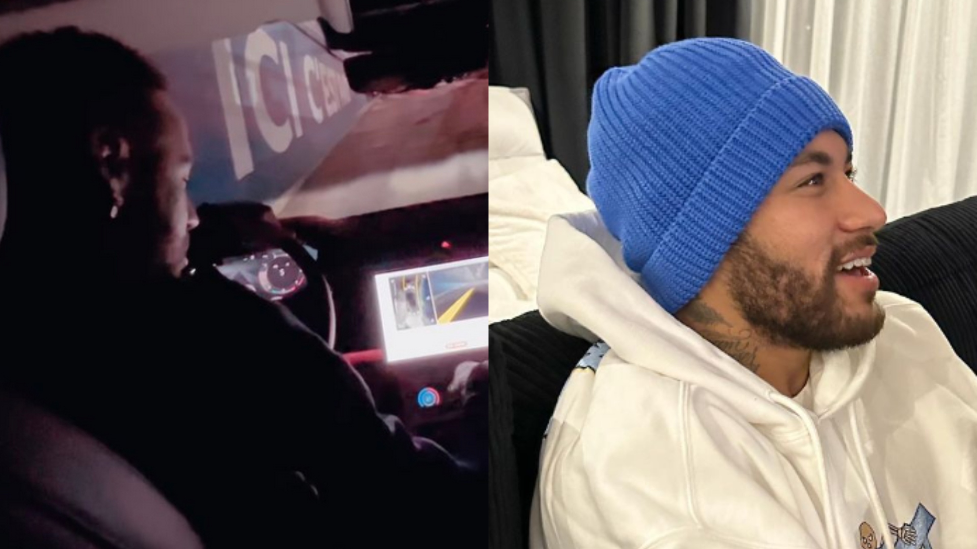 Neymar dá carona para youtuber e brinca de motorista de aplicativo