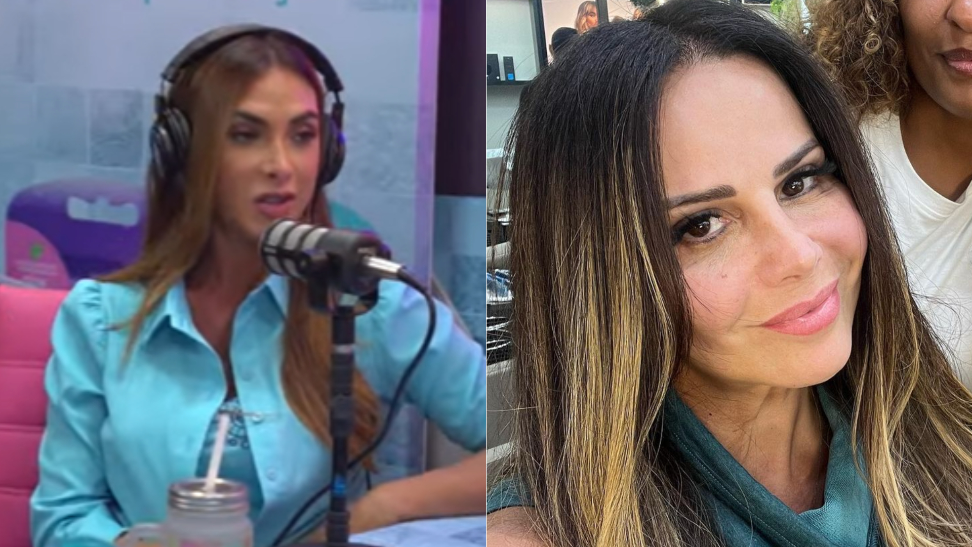 Nicole Bahls relembra briga com Viviane Araujo e fala da atual relação com a atriz