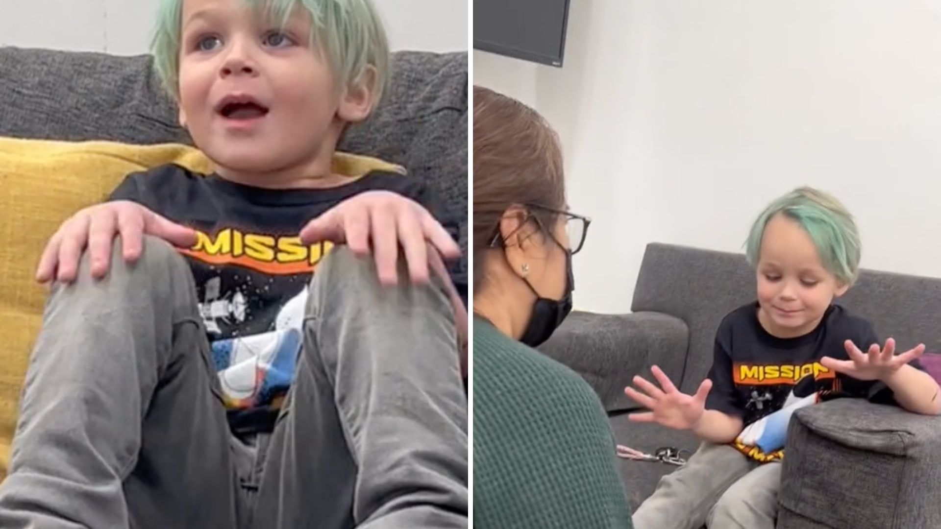 Pai leva filho para a manicure e pedicure após professora dizer que é ‘só para meninas’