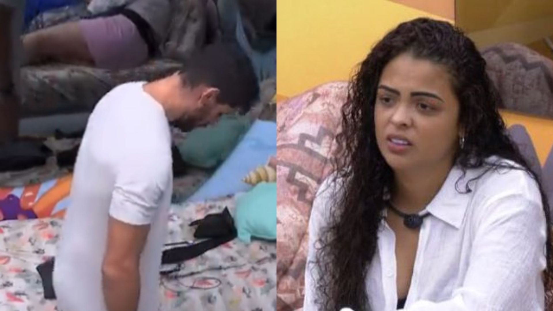 BBB23: Paula tenta levantar camiseta de Cara de Sapato e internautas apontam assédio