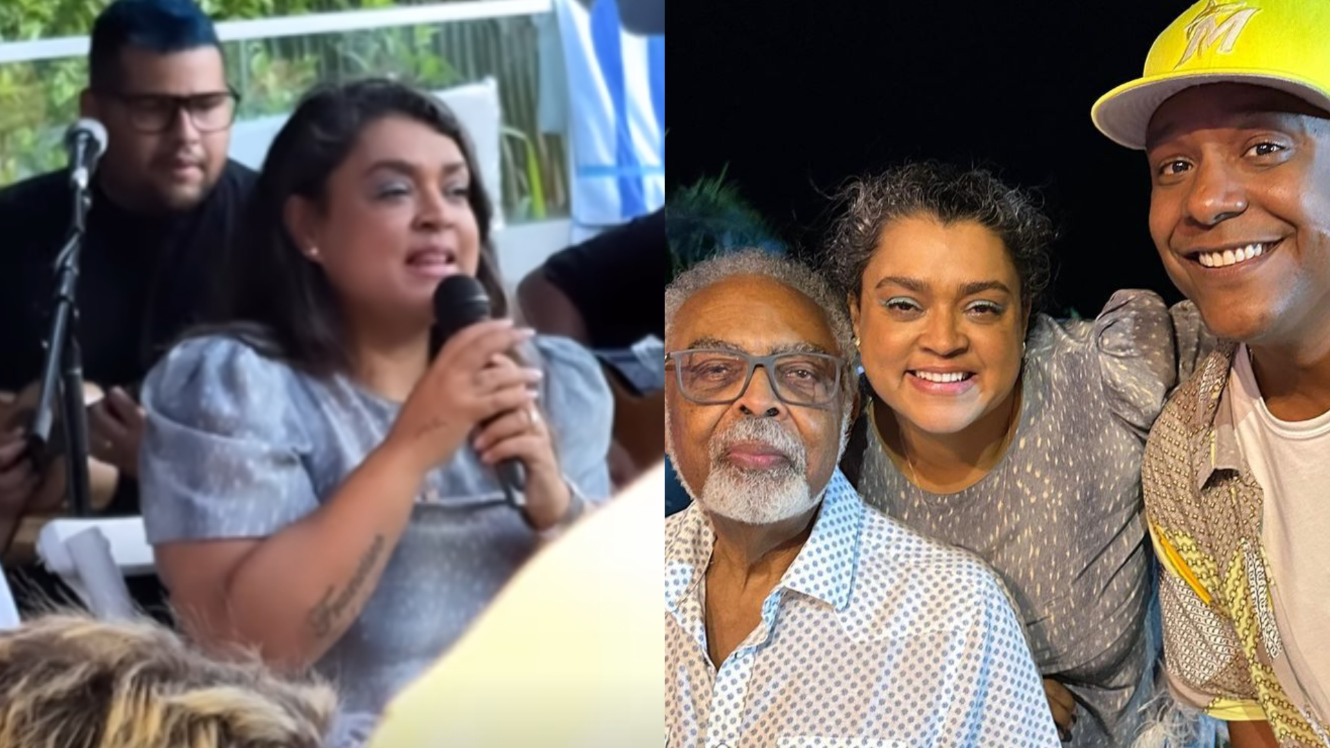 Tratando câncer, Preta Gil mostra Carnaval em casa com familiares e amigos: ”Tanto amor”