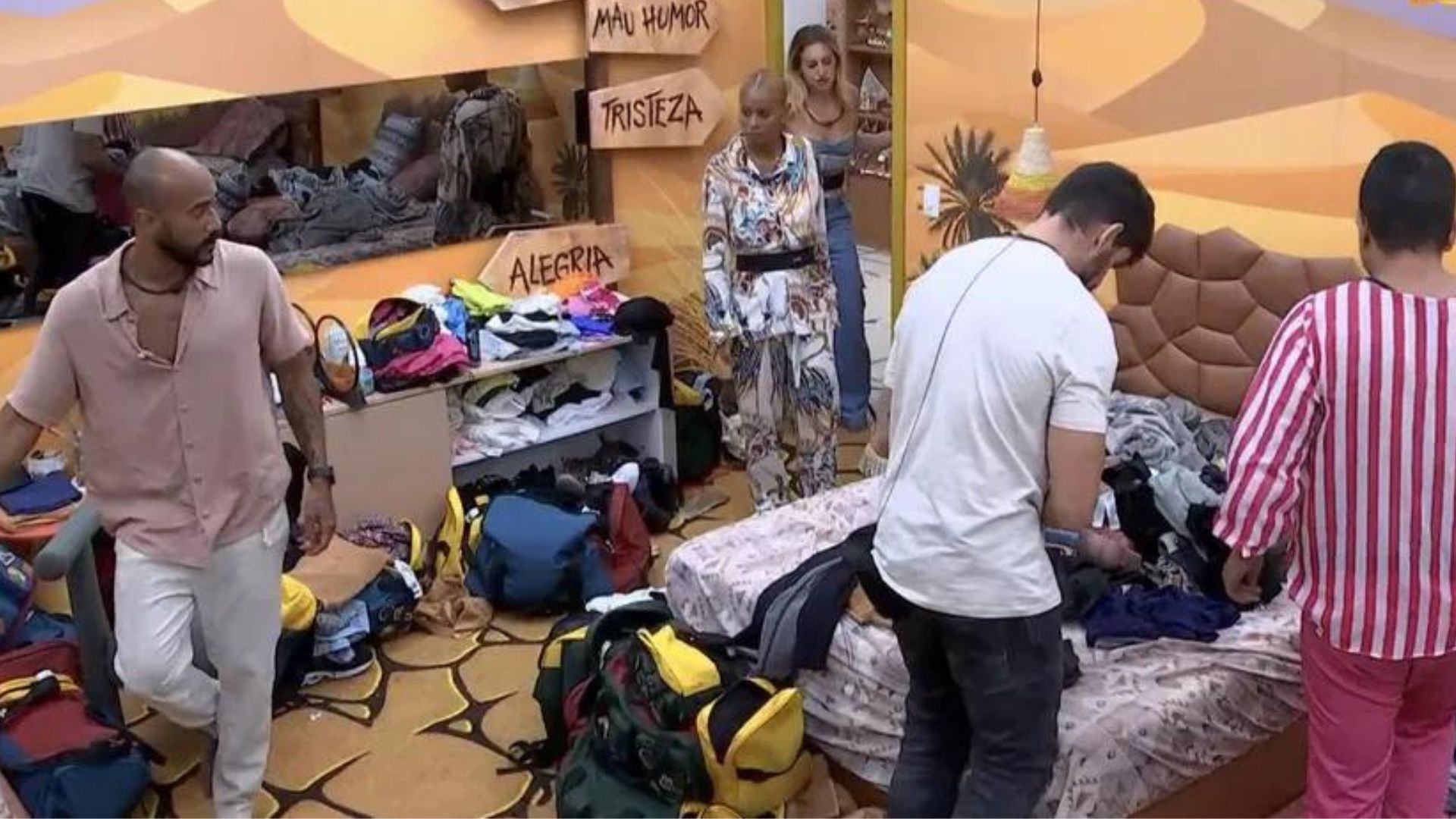 BBB23: É guerra! Quarto Deserto rompe aliança, troca indiretas e climão se instala pela casa
