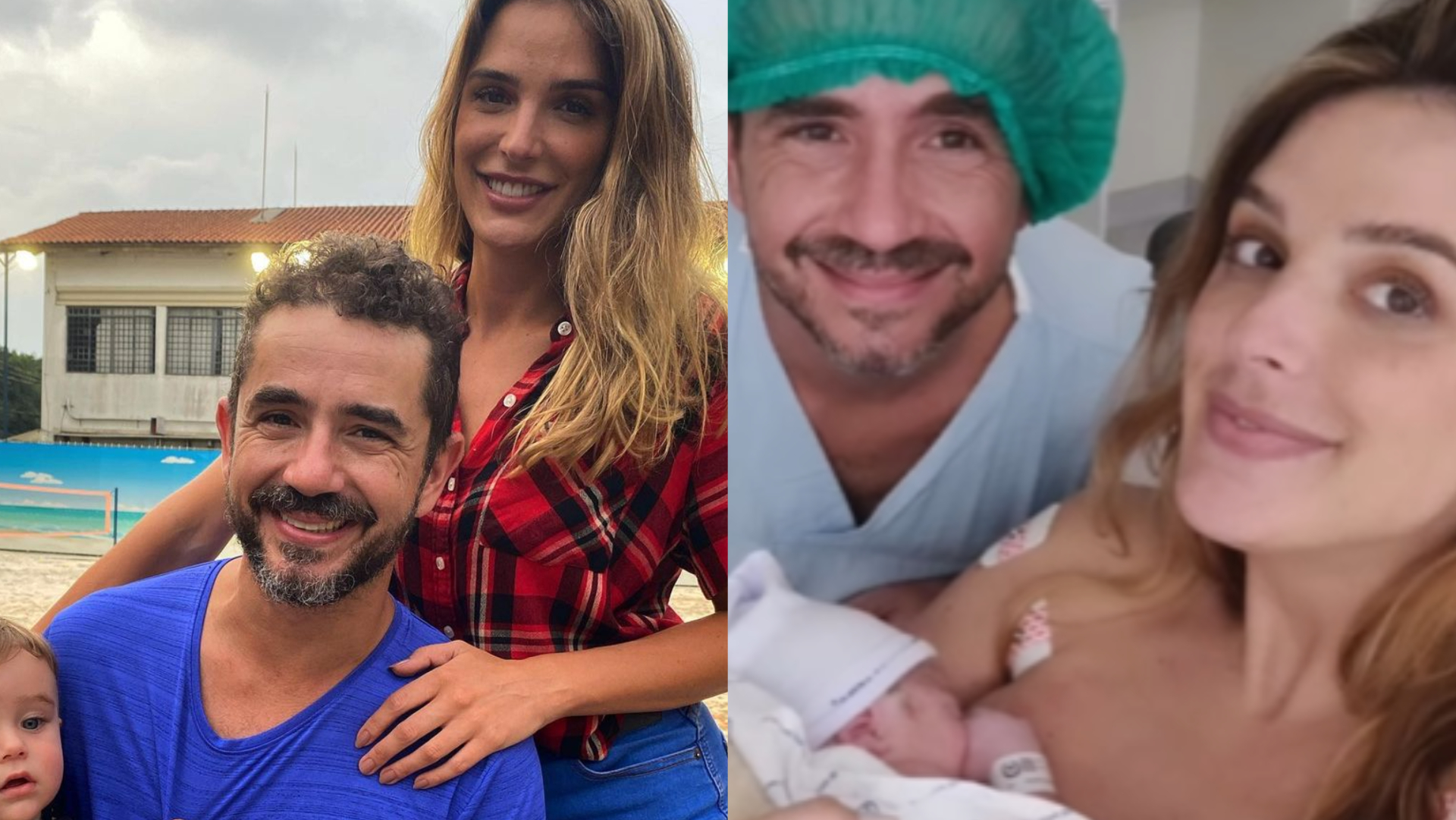 Rafa Brites e Felipe Andreoli celebram primeiro aniversário do filho, Leon: ”Meu bebê Buda”