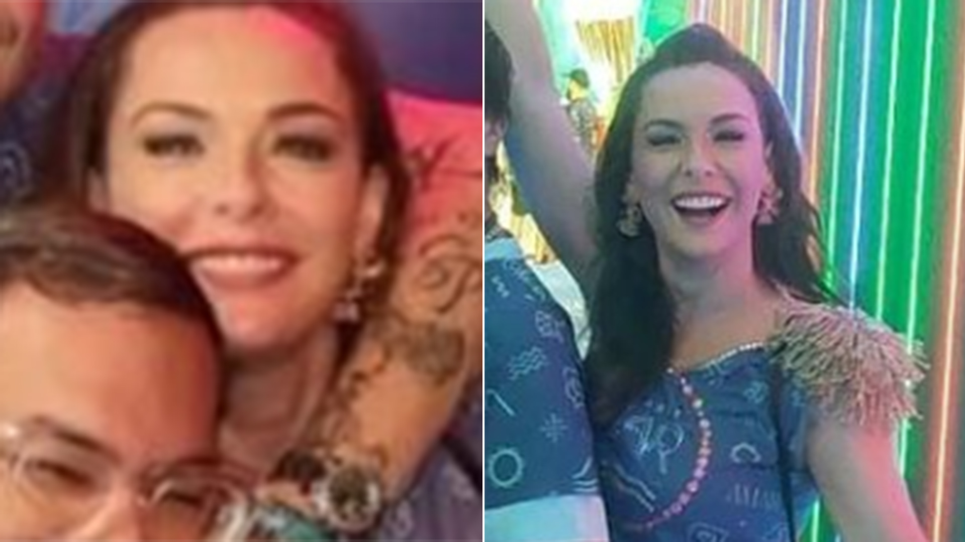 Regiane Alves surge com o novo namorado em noite de folia na Sapucaí