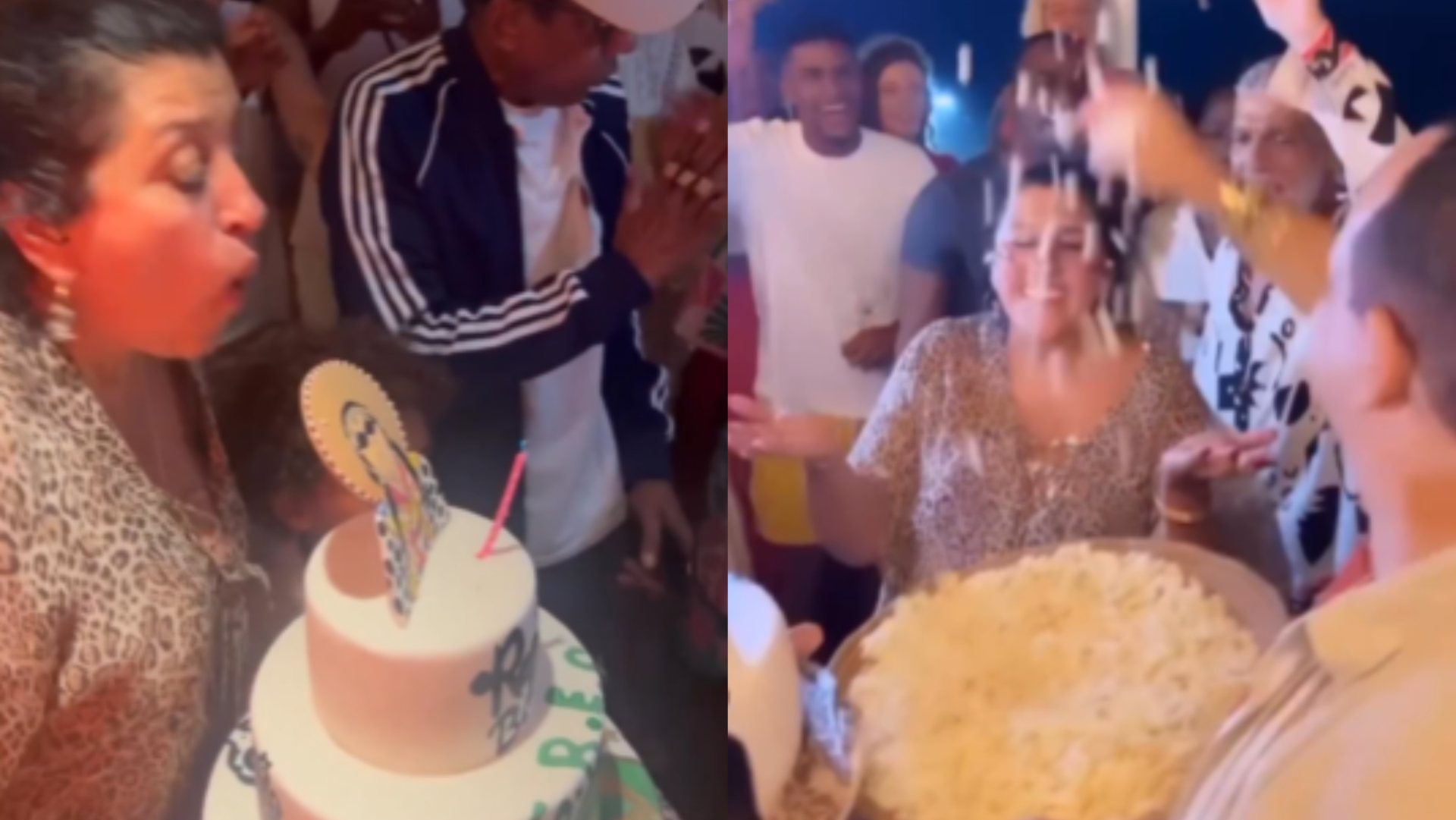 Regina Casé agradece festa surpresa em seu aniversário: ”Olha o que virou!”