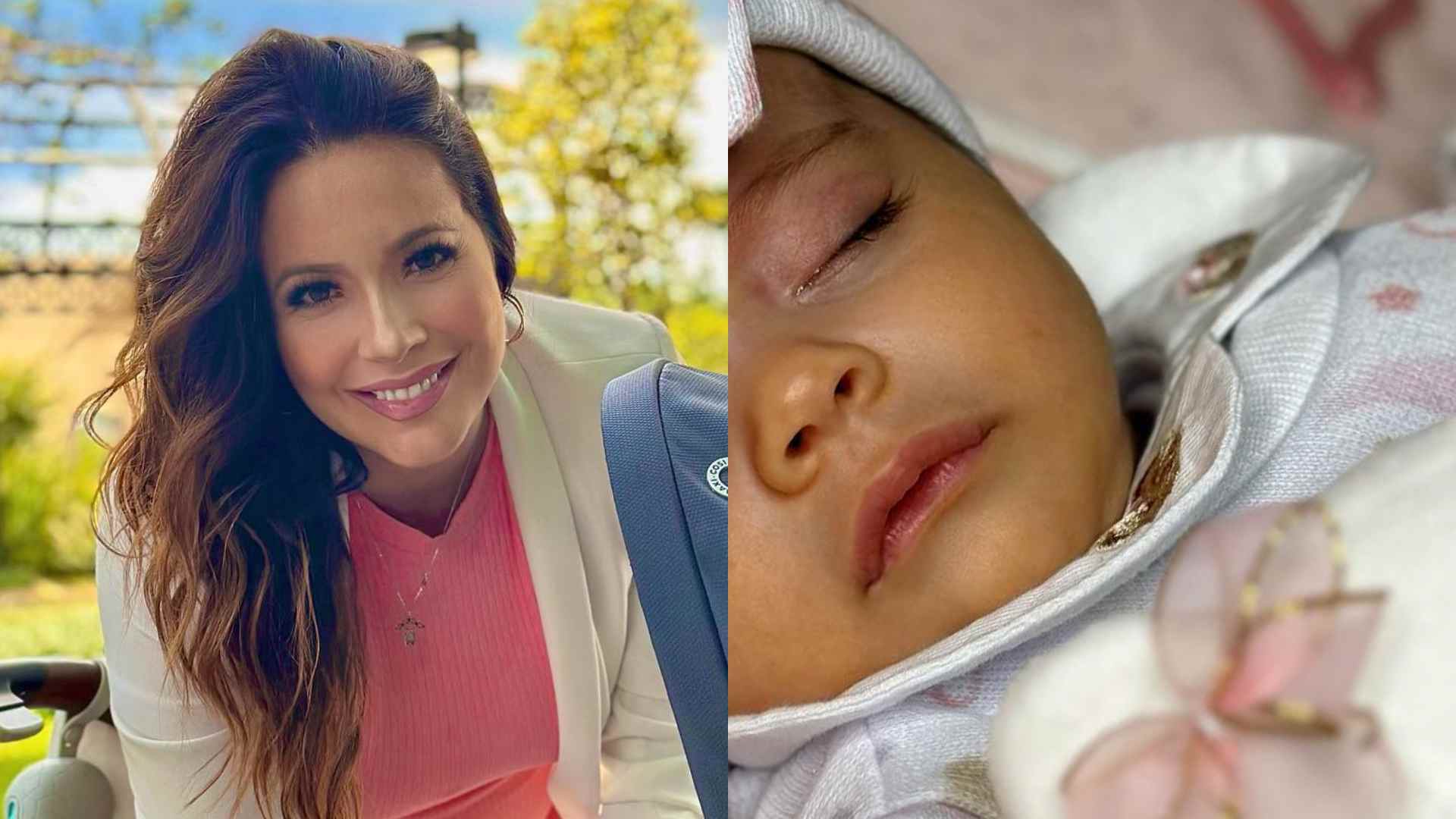 Renata Dominguez se derrete ao comemorar o segundo mês da filha, Giulia: “Amor da vida da mamãe”