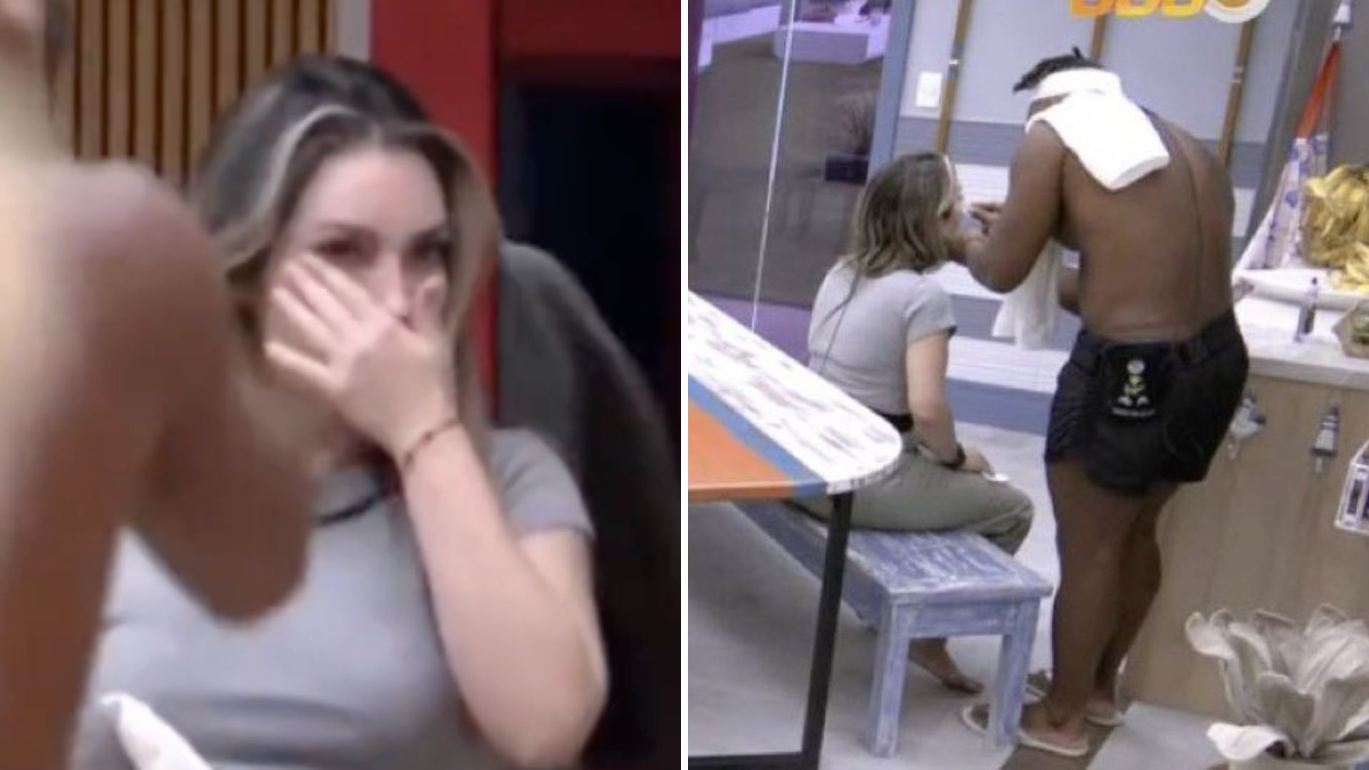 BBB23: Rosto de Amanda fica vermelho e inchado após suposta agressão; veja imagens