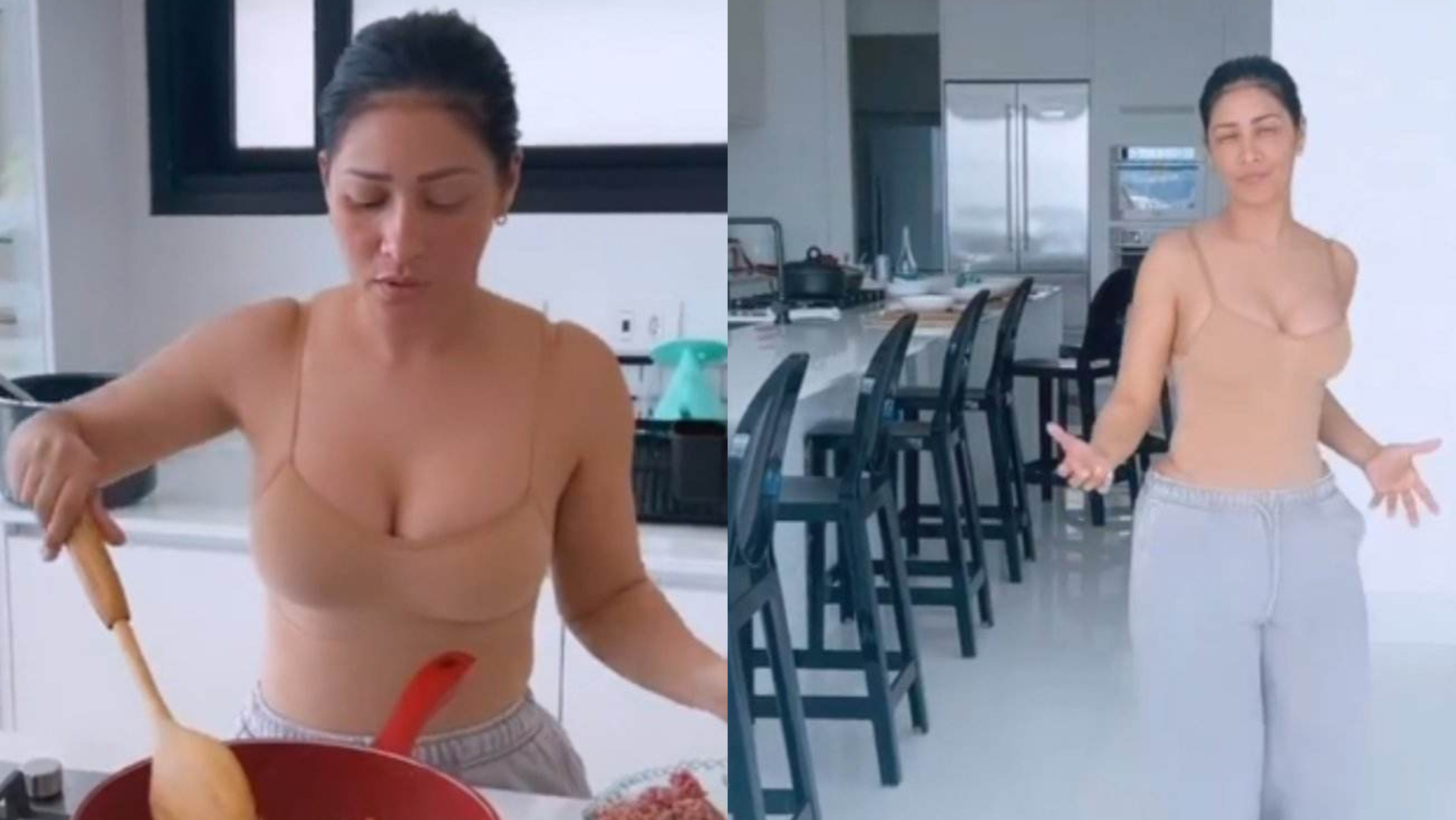 Simaria impressiona ao mostrar cozinha e vista de sua mansão: ”Meu barraco”