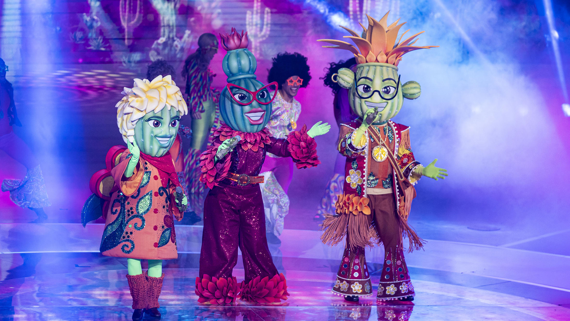 The Masked Singer: revelação dos Suculentos traz ao palco ídolos do passado