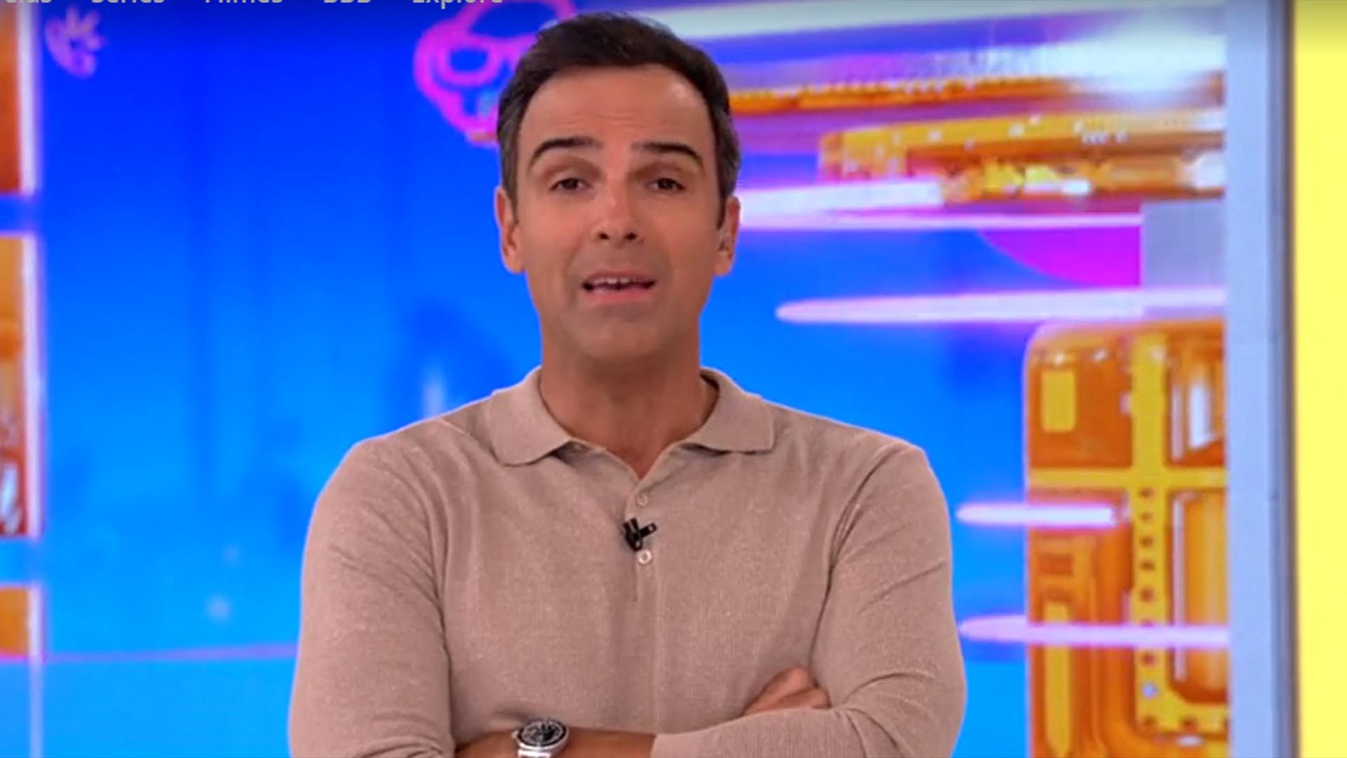 BBB 23: Tadeu Schmidt dá bronca ao vivo: ‘Não é para fazer’