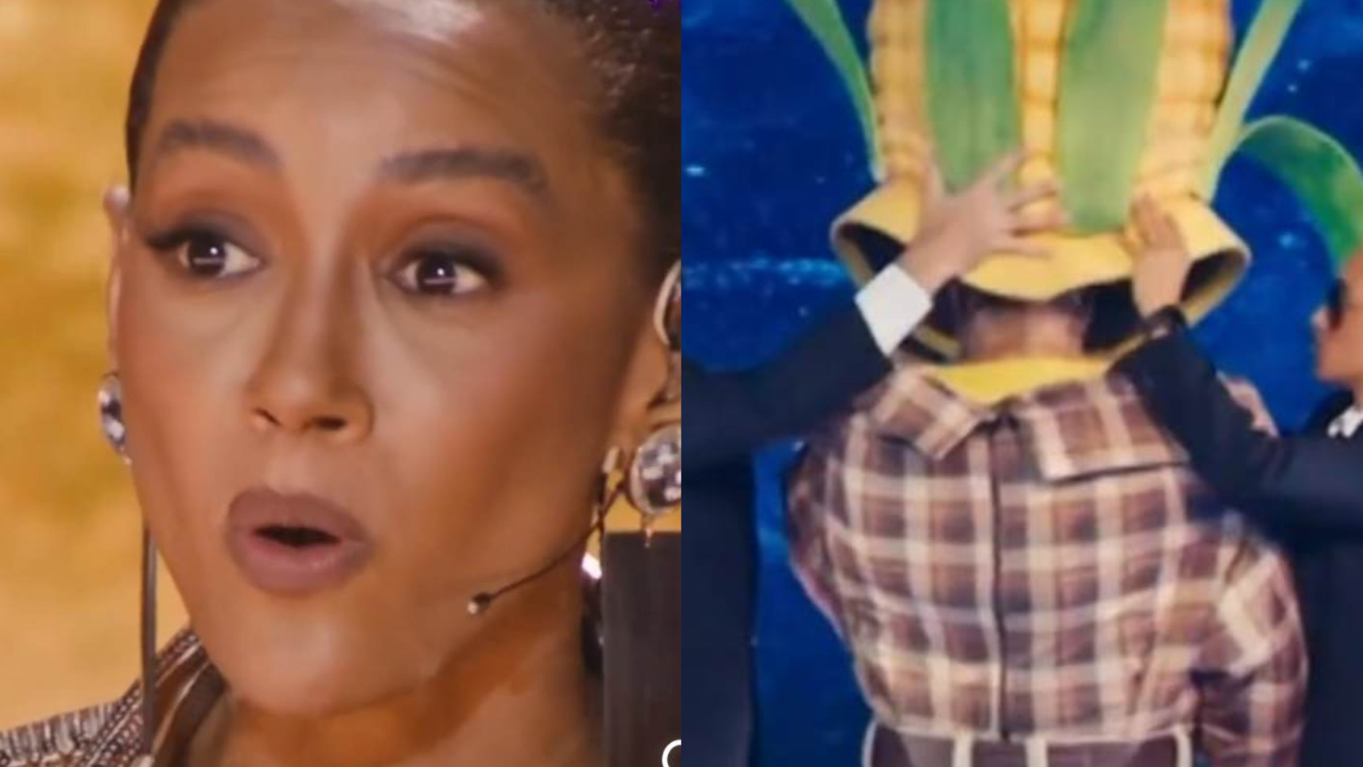 Taís Araújo deixa passar identidade de colega no ‘The Masked Singer’